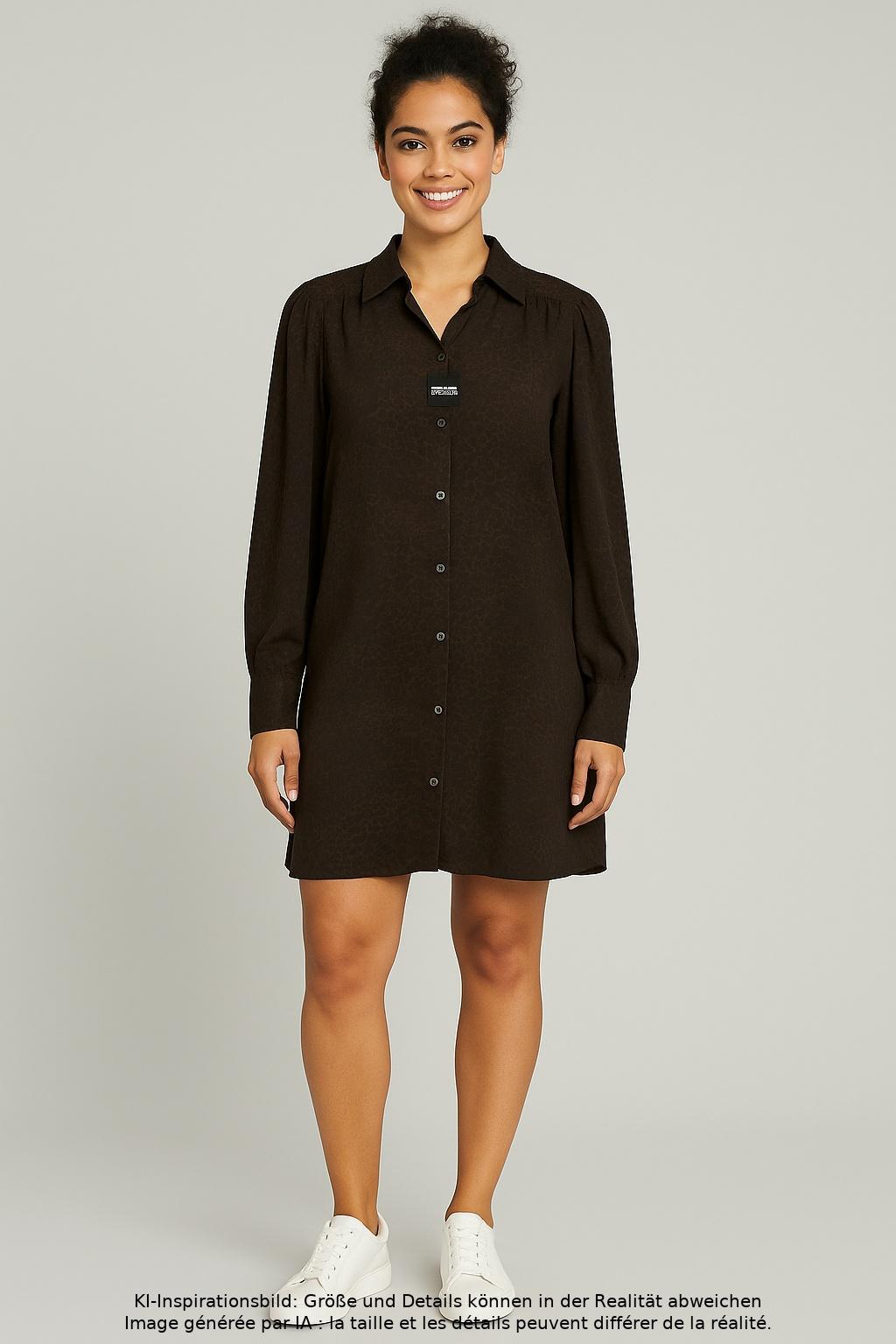 

John Richmond Damen Kleid, braun, Gr. 38