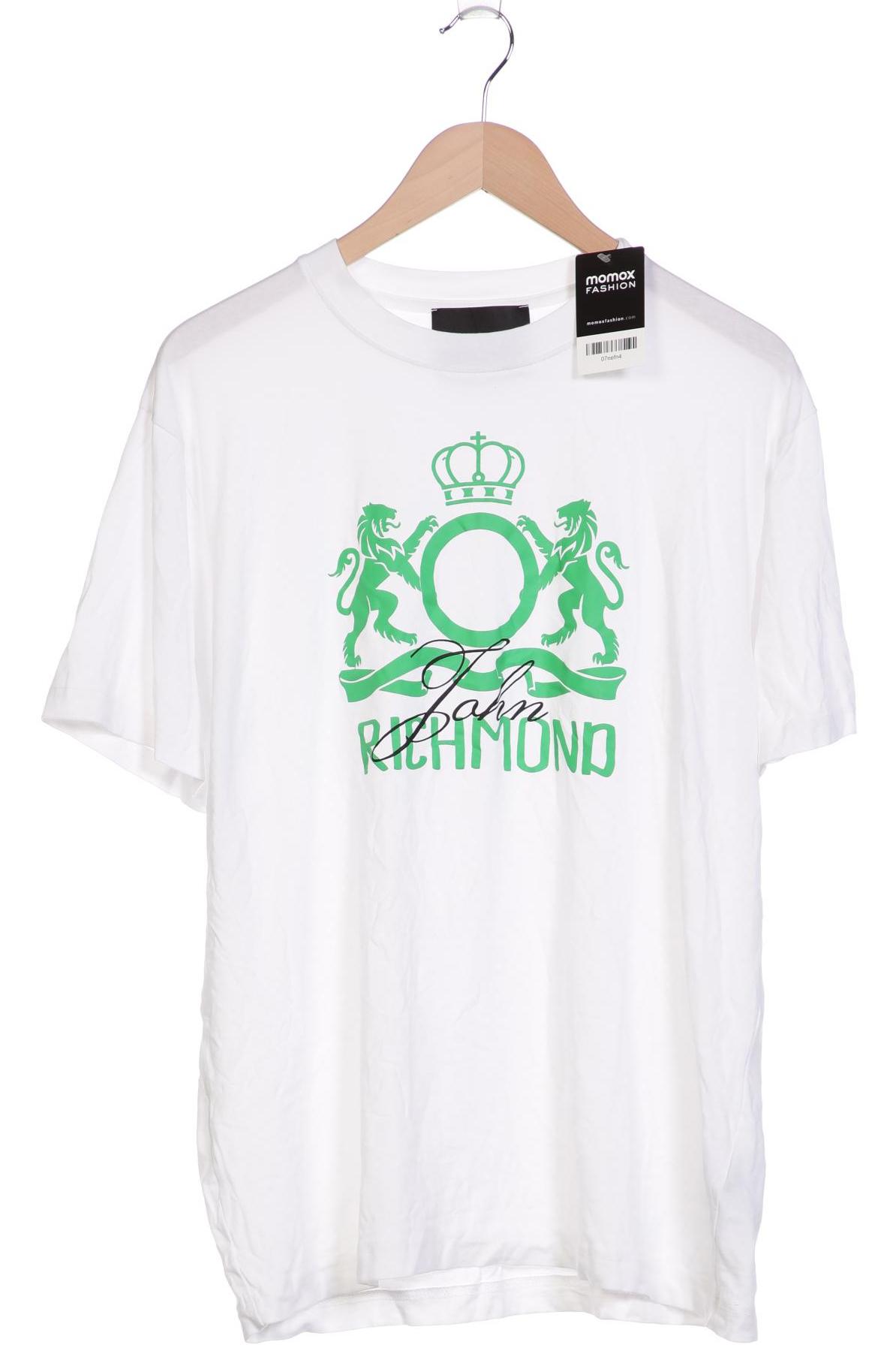 

John Richmond Herren T-Shirt, weiß, Gr. 56