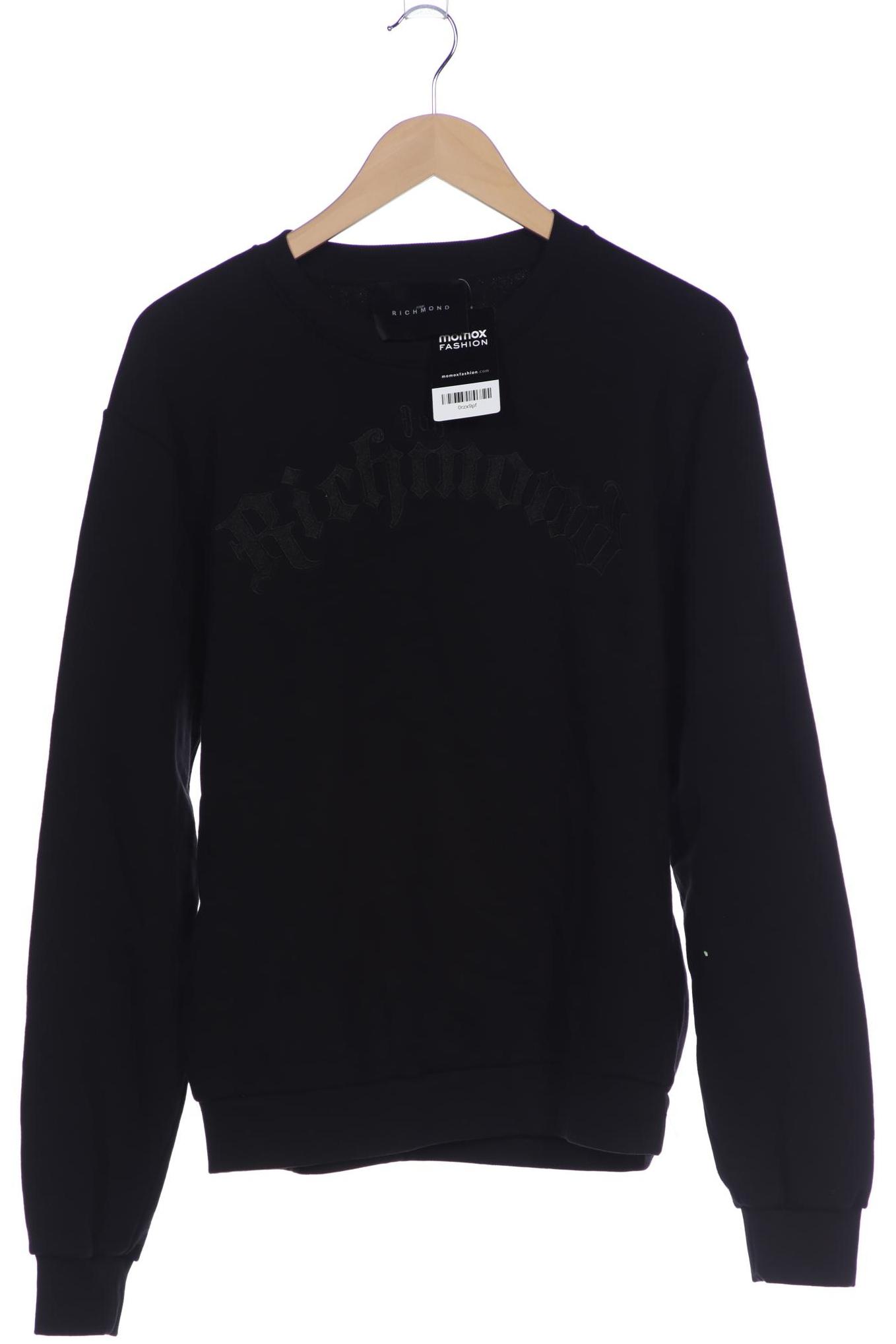 

John Richmond Herren Sweatshirt, schwarz, Gr. 52
