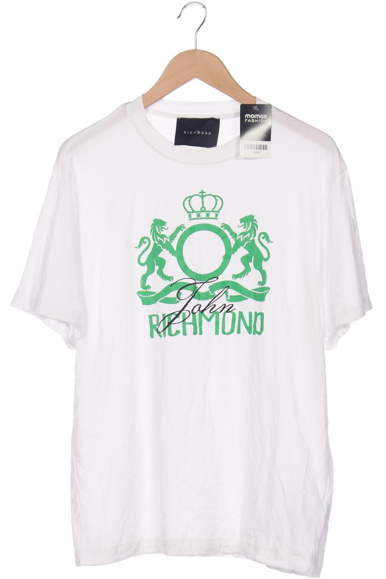 

John Richmond Herren T-Shirt, weiß, Gr. 56