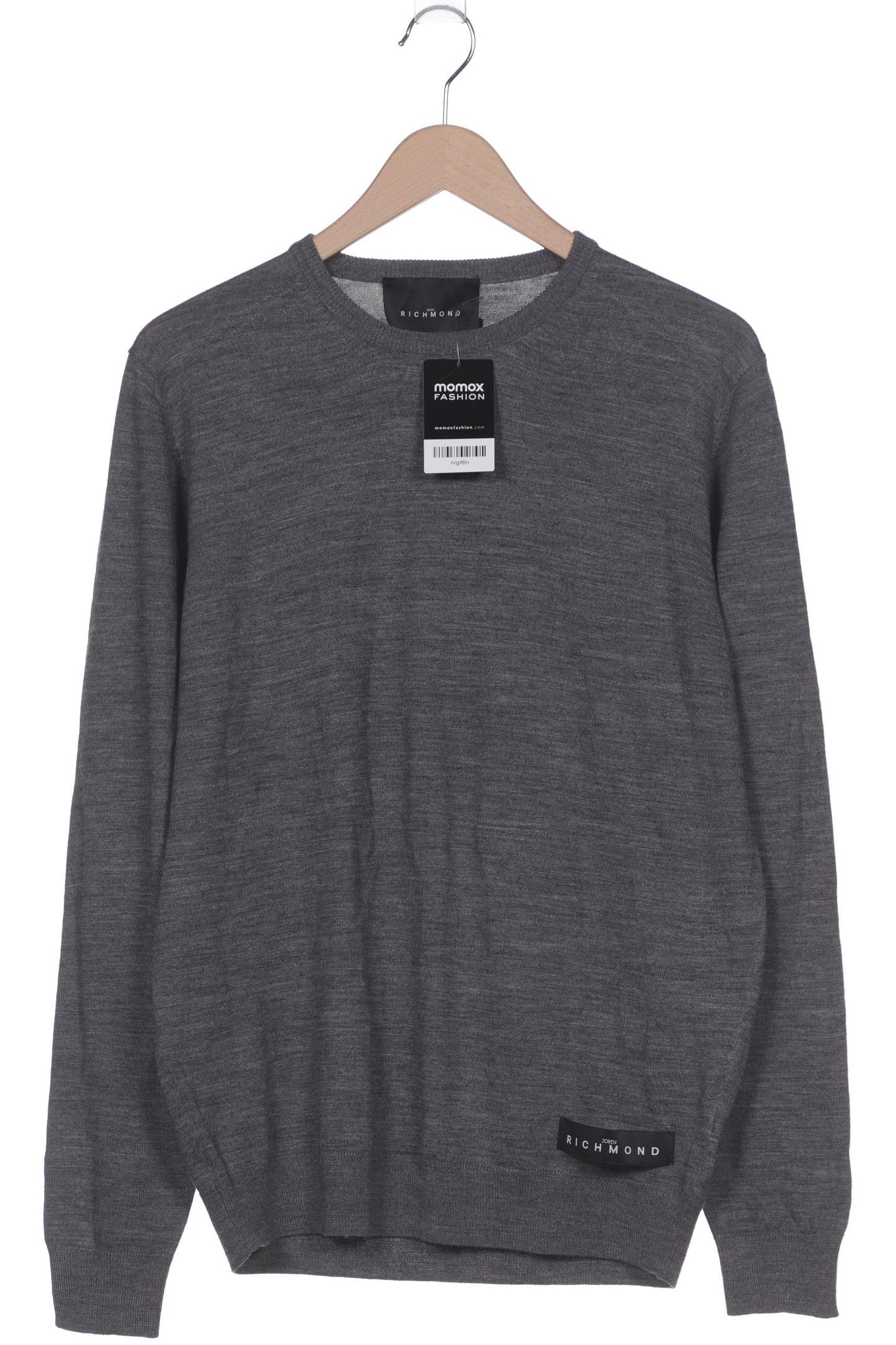 

John Richmond Herren Pullover, grau, Gr. 56