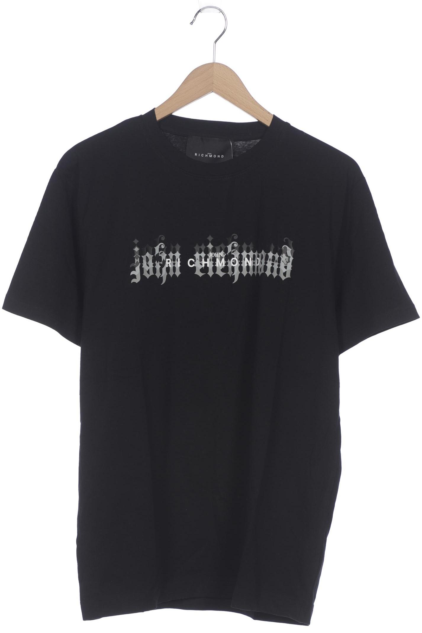 

John Richmond Herren T-Shirt, schwarz, Gr. 54