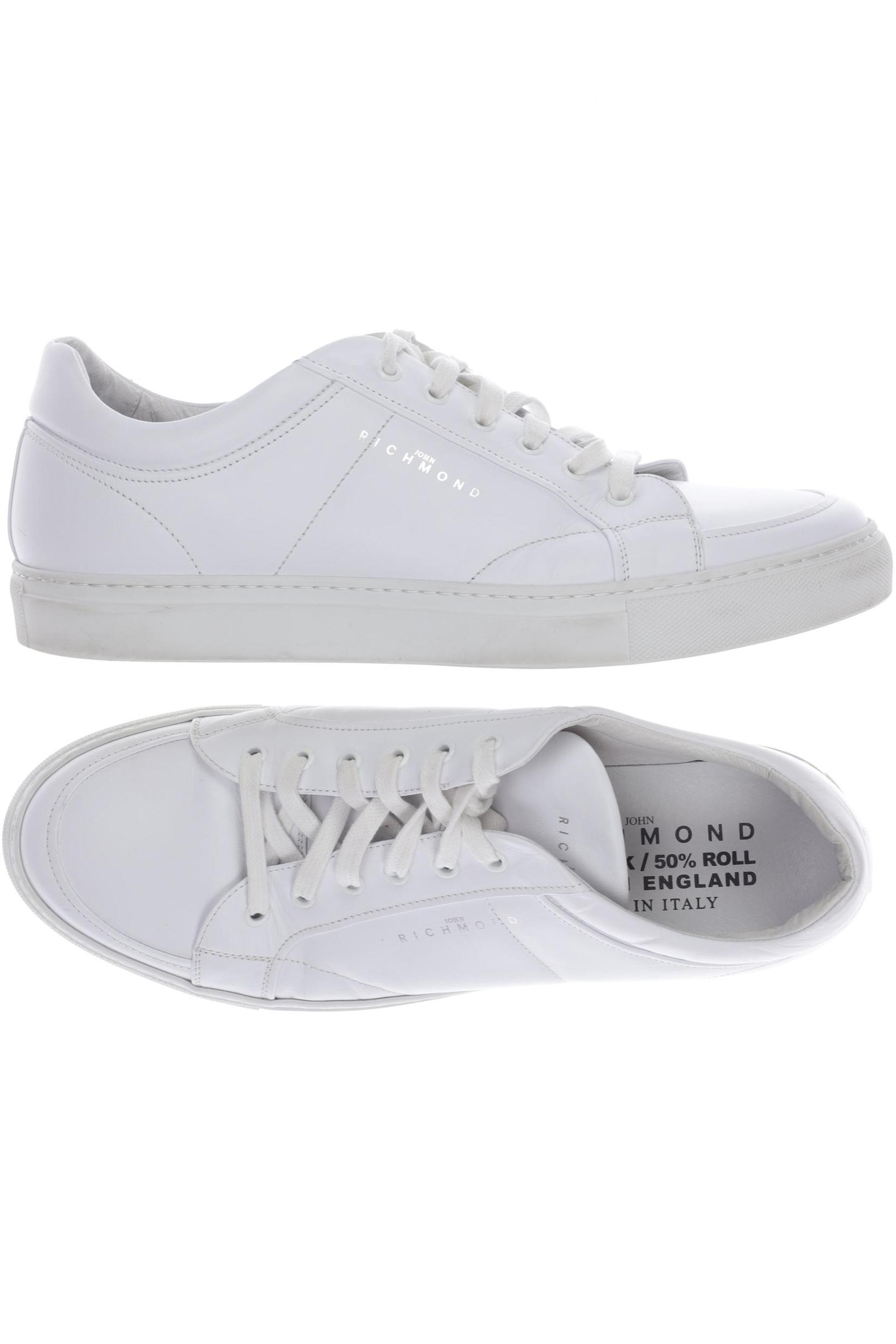

John Richmond Herren Sneakers, weiß, Gr. 44