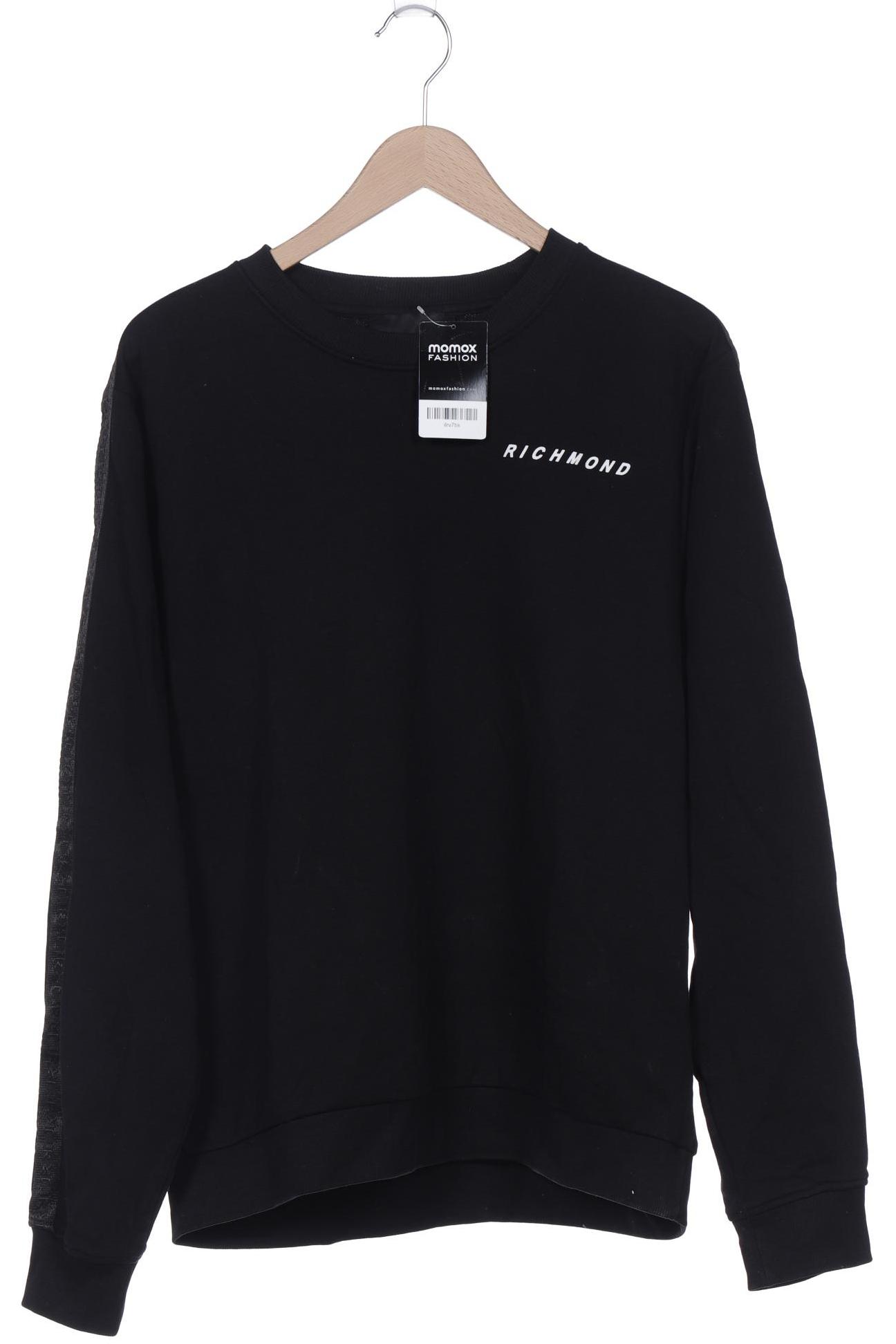 

John Richmond Herren Sweatshirt, schwarz, Gr. 54