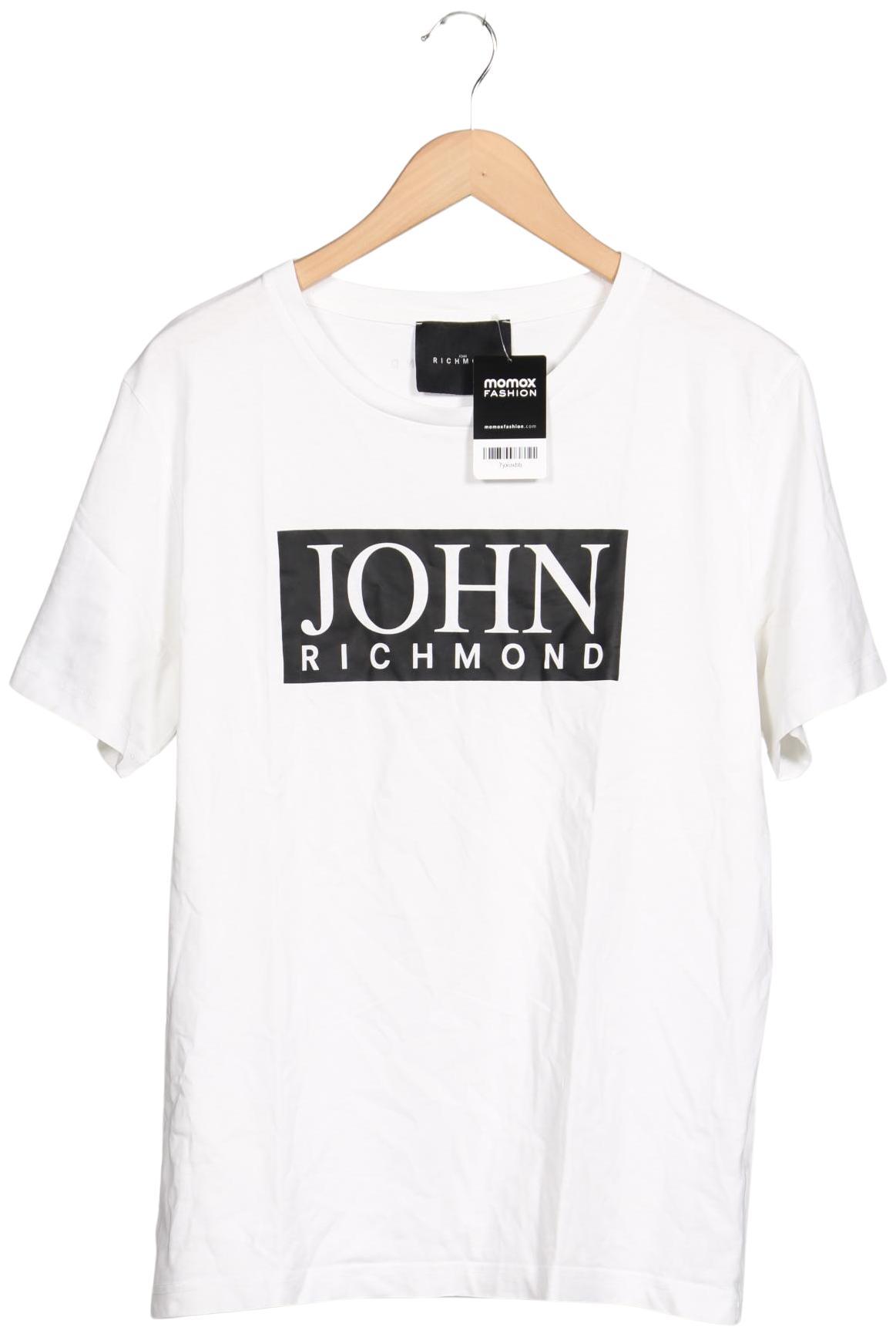 

John Richmond Herren T-Shirt, weiß, Gr. 54