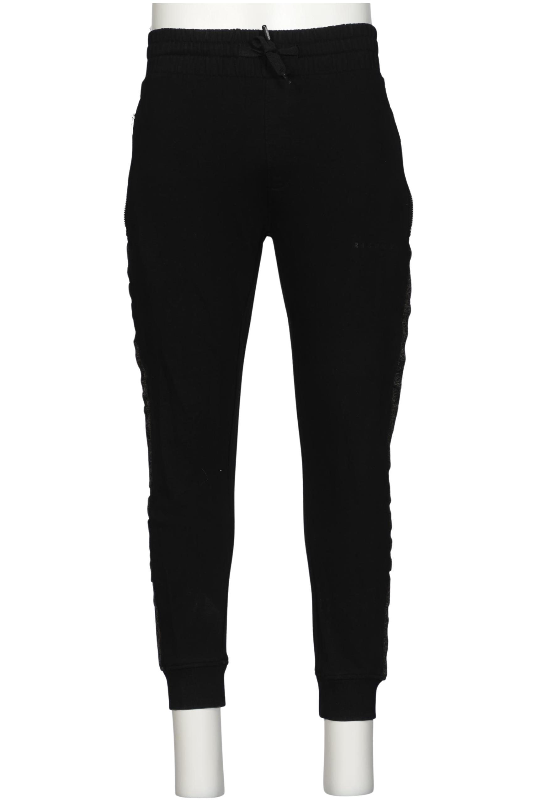 

John Richmond Herren Stoffhose, schwarz, Gr. 0