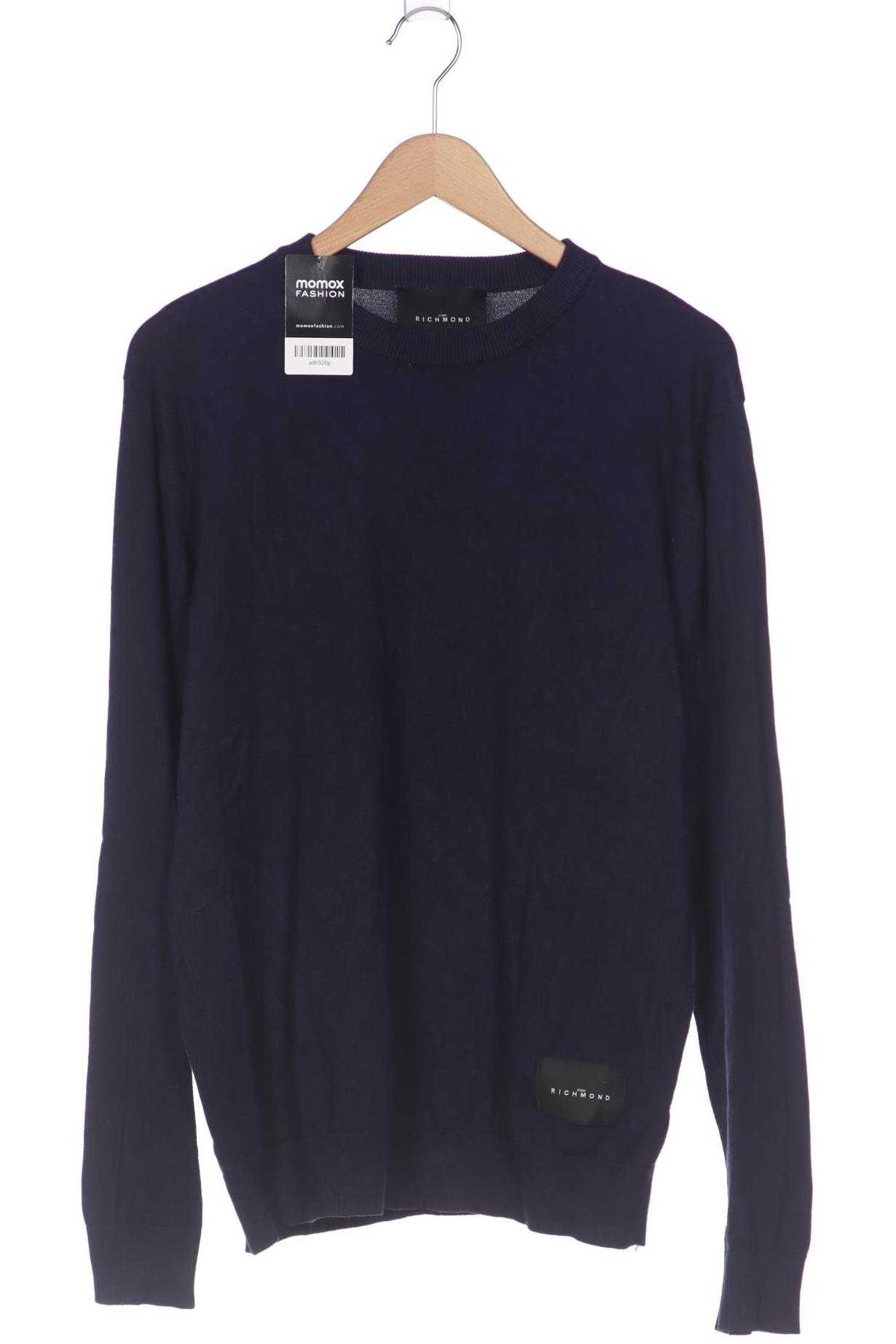 

John Richmond Herren Pullover, marineblau, Gr. 52
