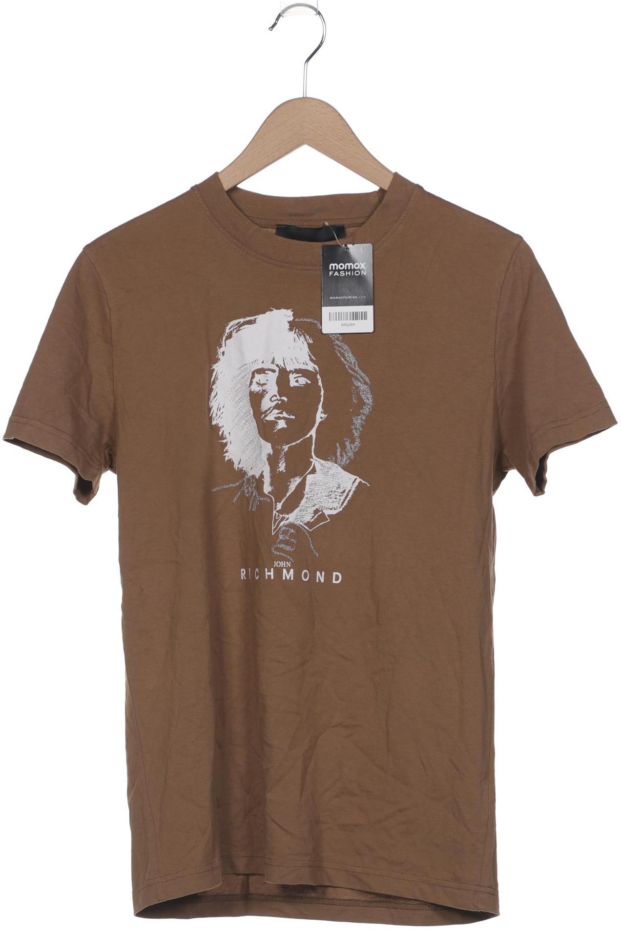 

John Richmond Herren T-Shirt, braun, Gr. 46