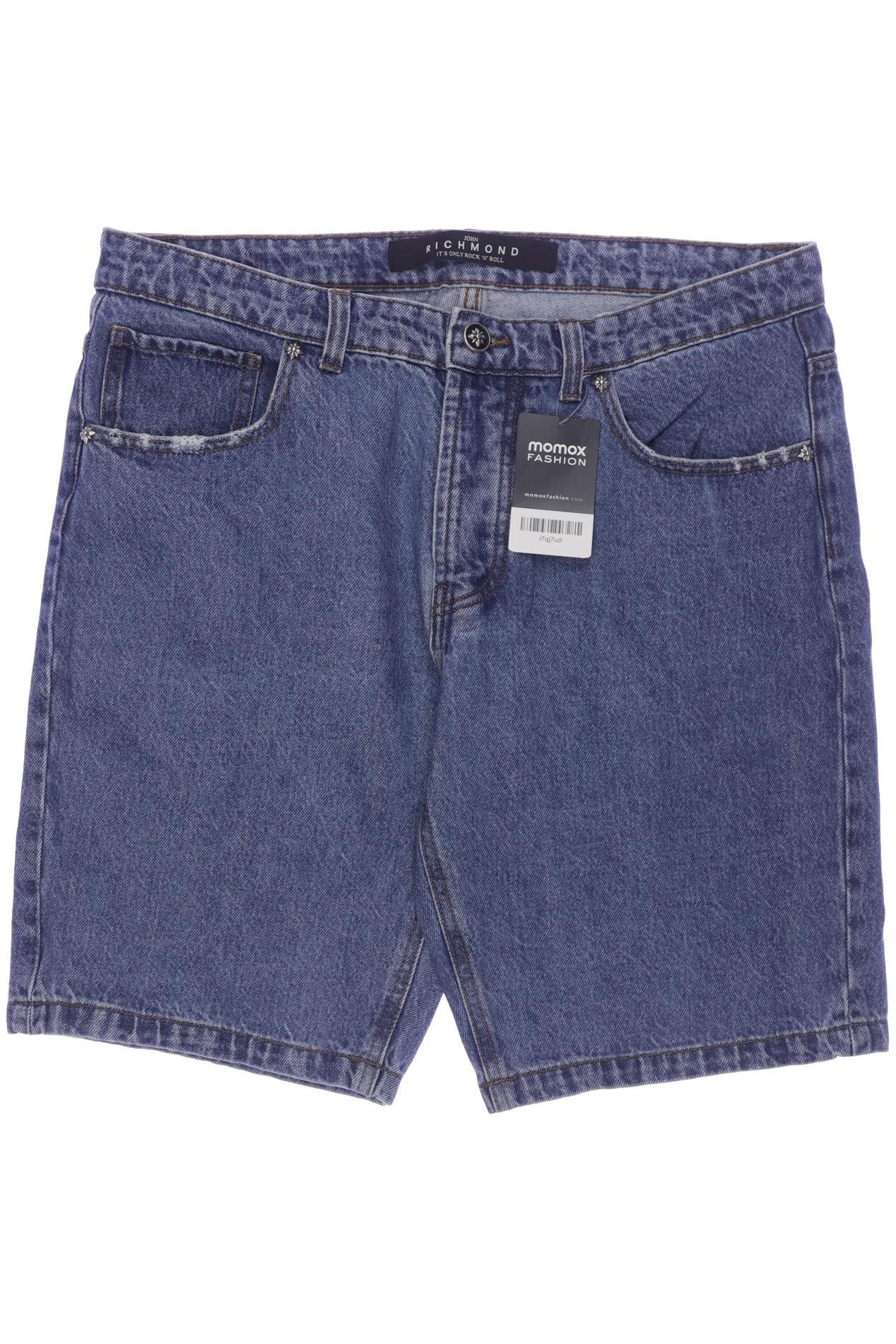

John Richmond Herren Shorts, marineblau, Gr. 35