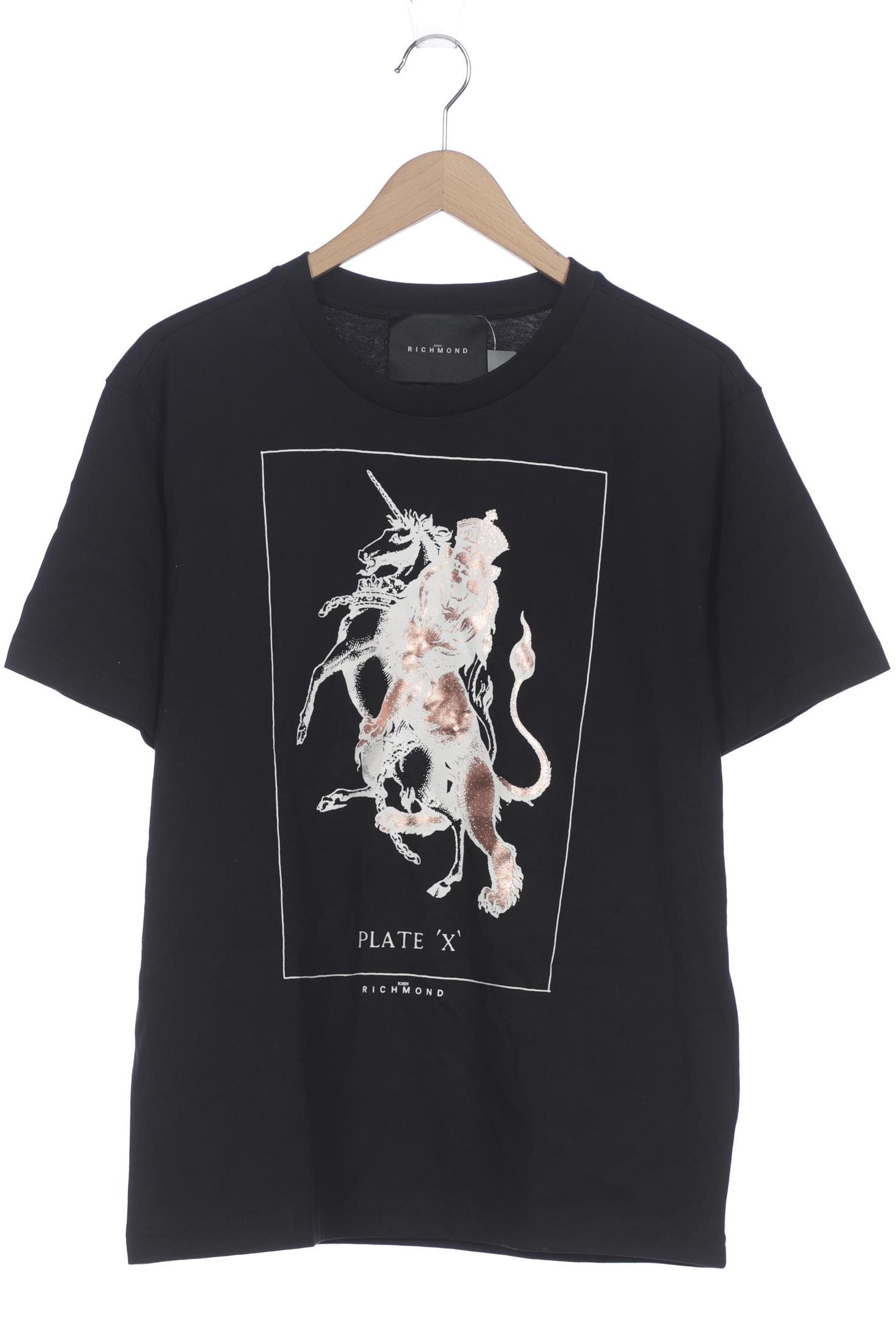 

John Richmond Herren T-Shirt, schwarz, Gr. 54