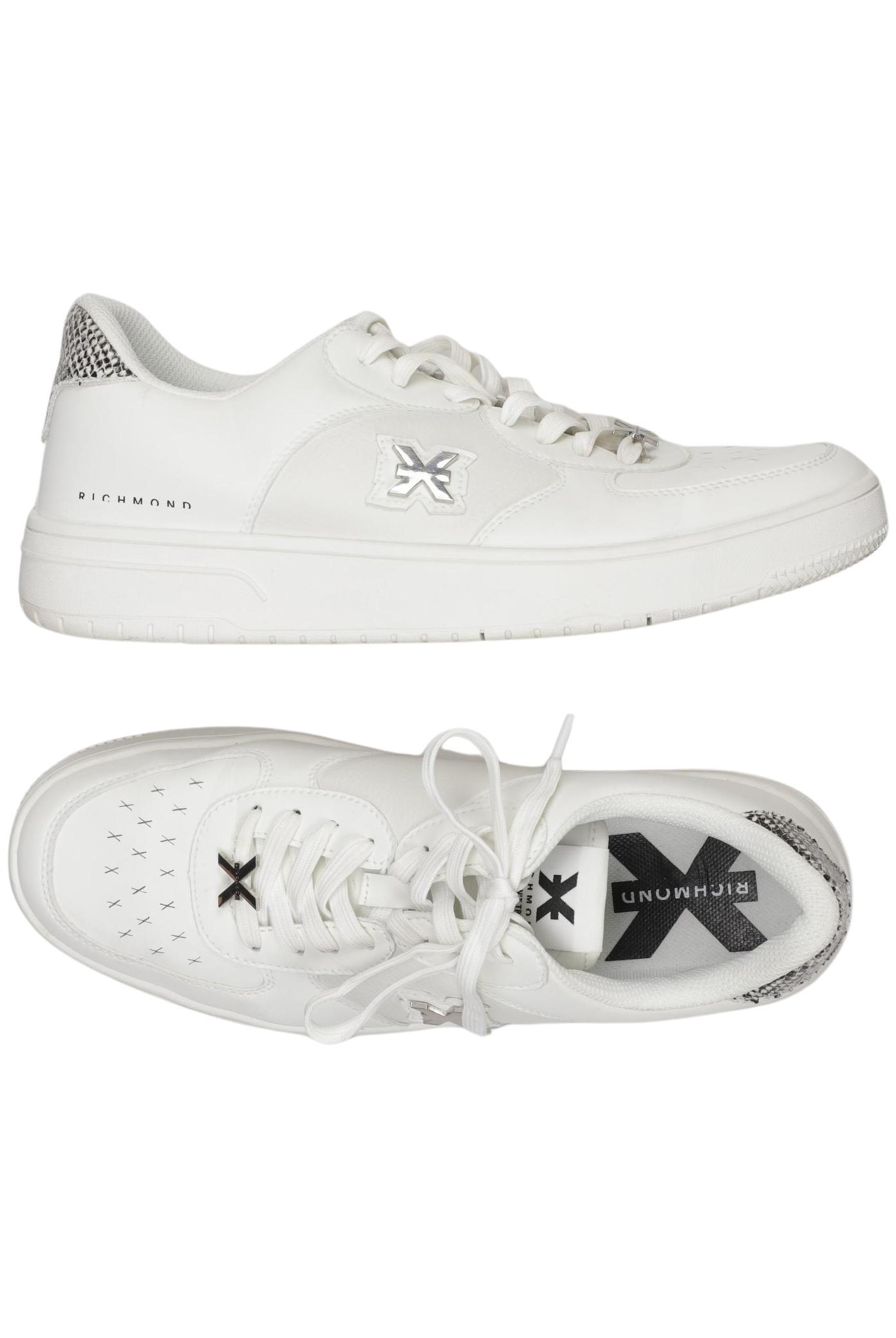 

John Richmond Herren Sneakers, weiß, Gr. 43