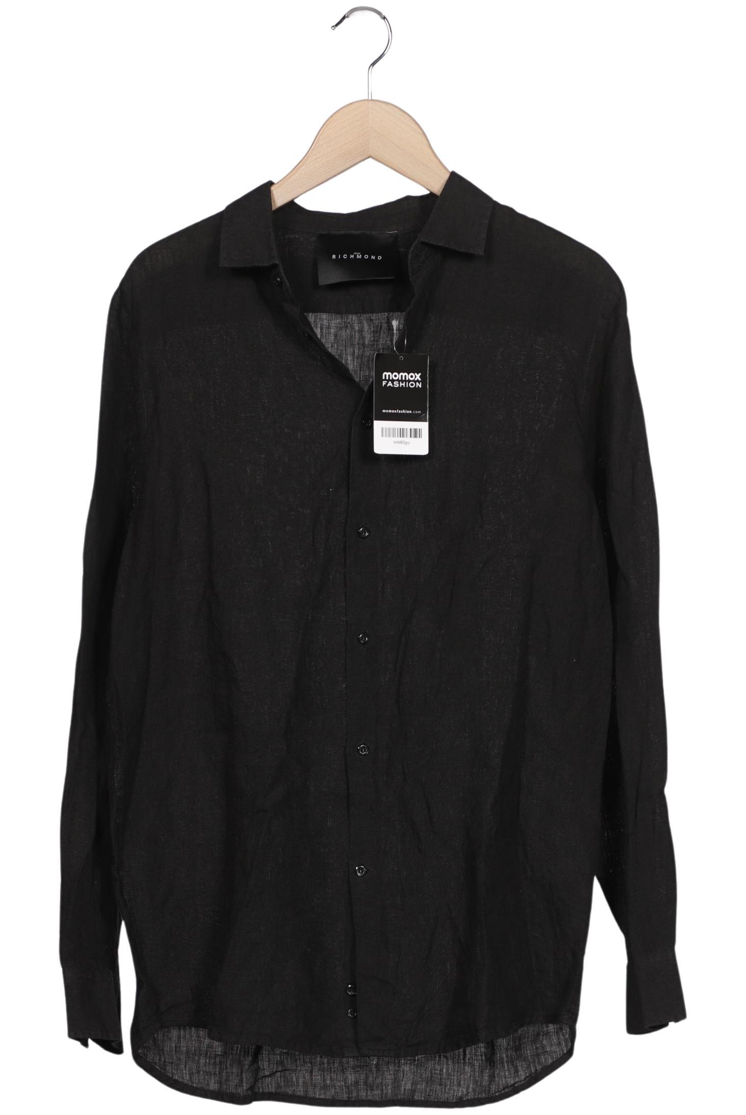 Thumbnail - John Richmond Herren Hemd, schwarz, Gr. 46