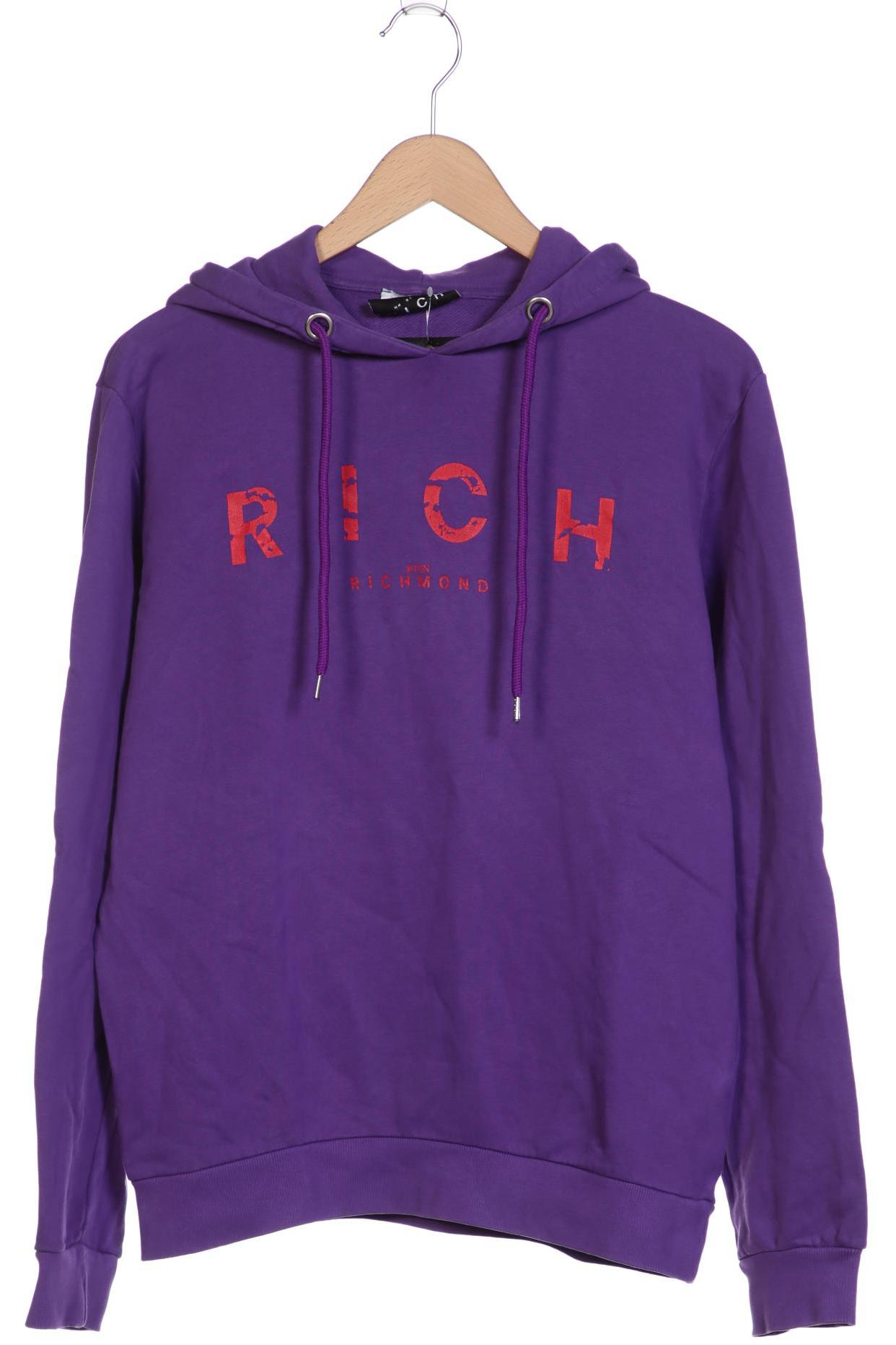 

John Richmond Herren Kapuzenpullover, flieder, Gr. 48