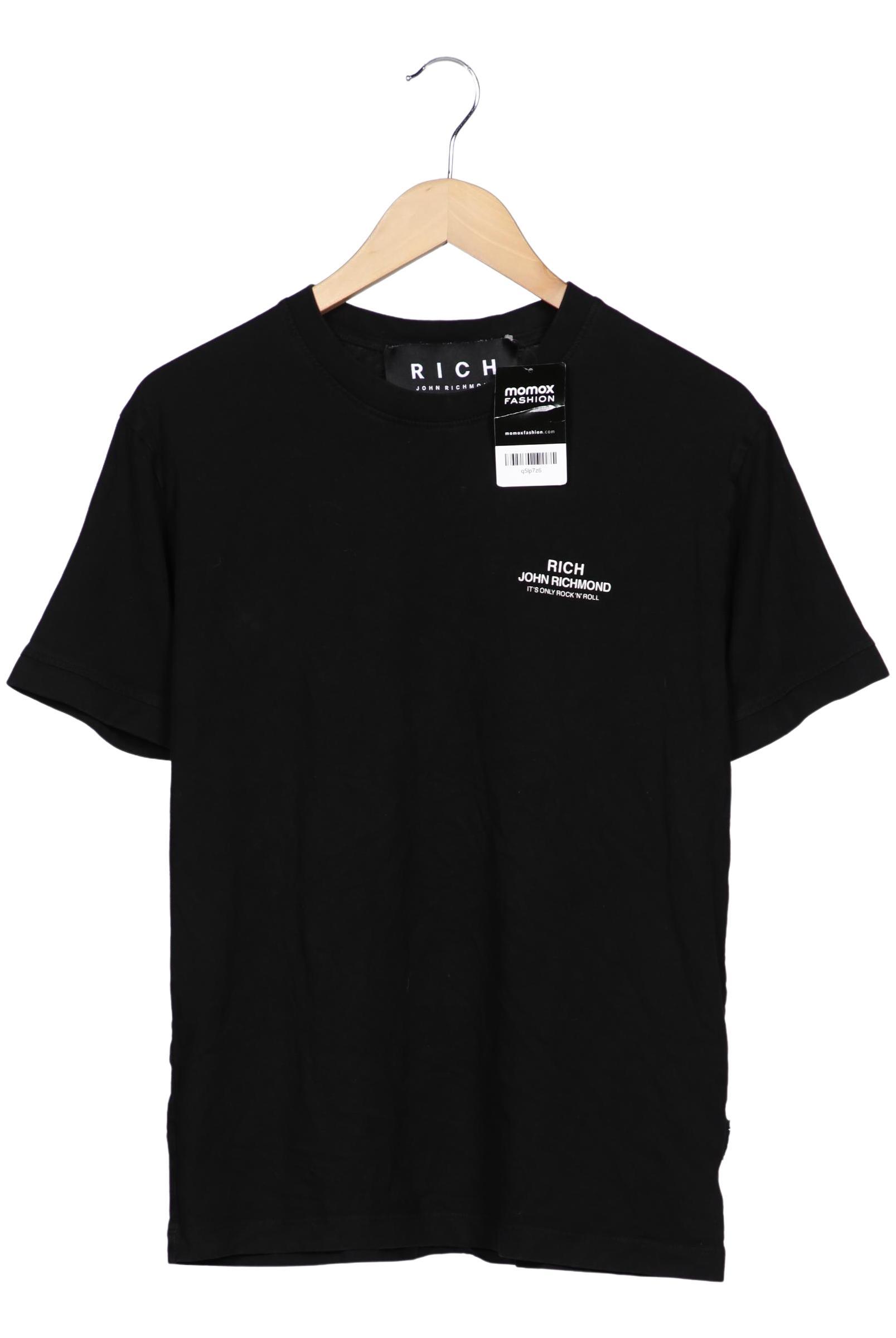 

John Richmond Herren T-Shirt, schwarz, Gr. 48