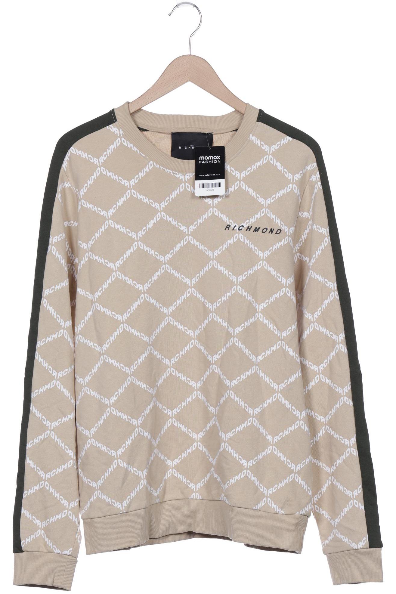 

John Richmond Herren Sweatshirt, beige, Gr. 54