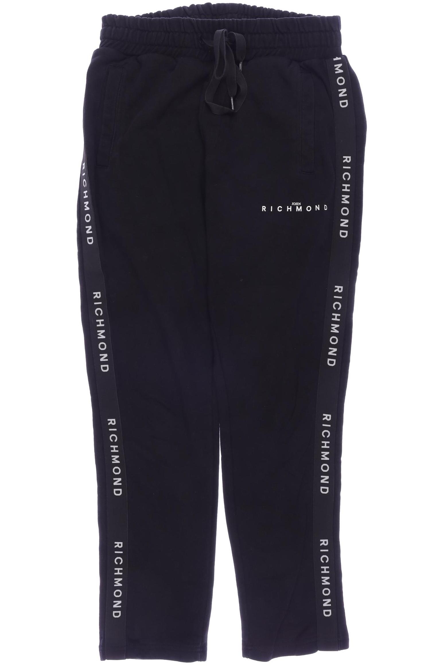 

John Richmond Herren Stoffhose, schwarz, Gr. 0