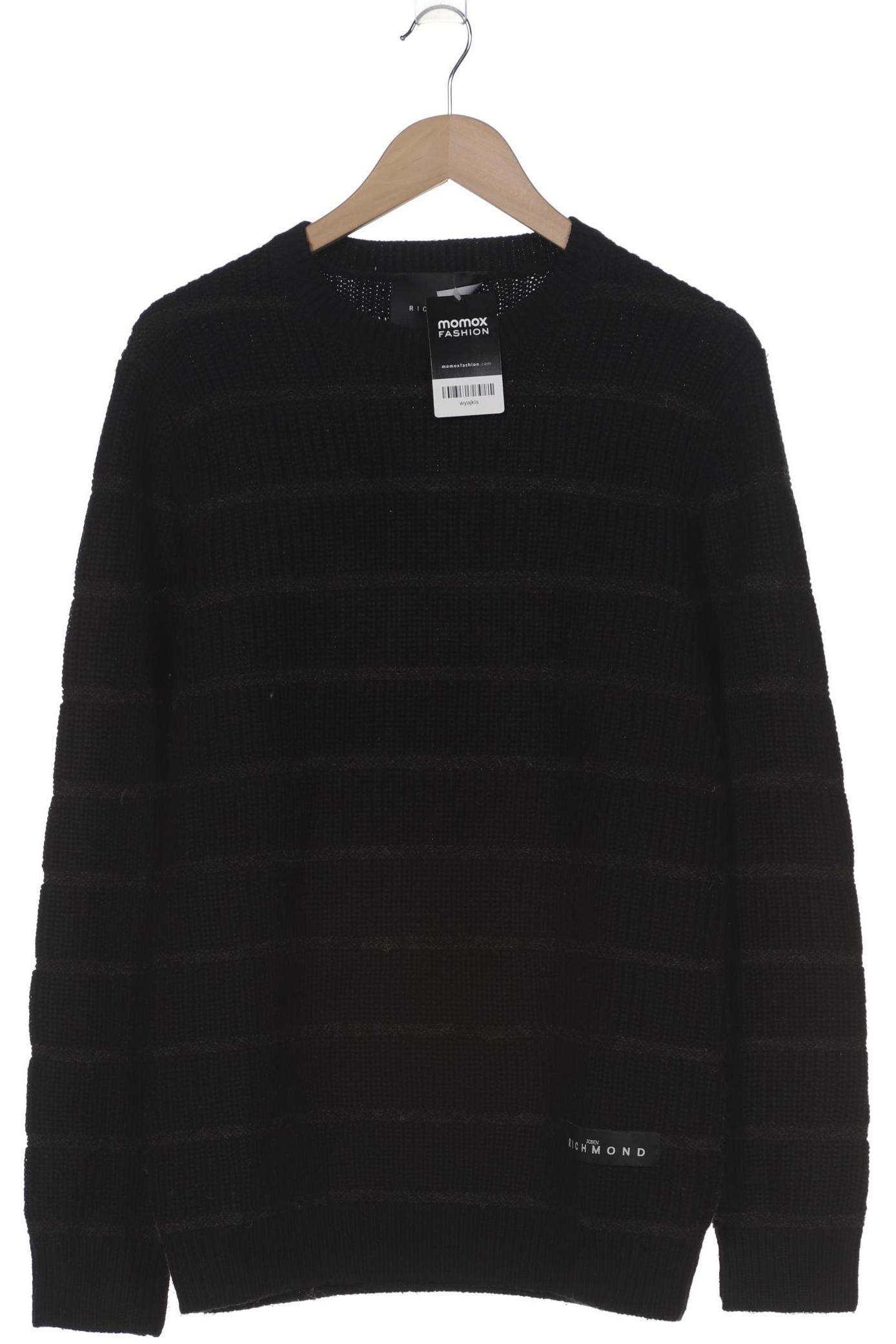 

John Richmond Herren Pullover, schwarz, Gr. 54