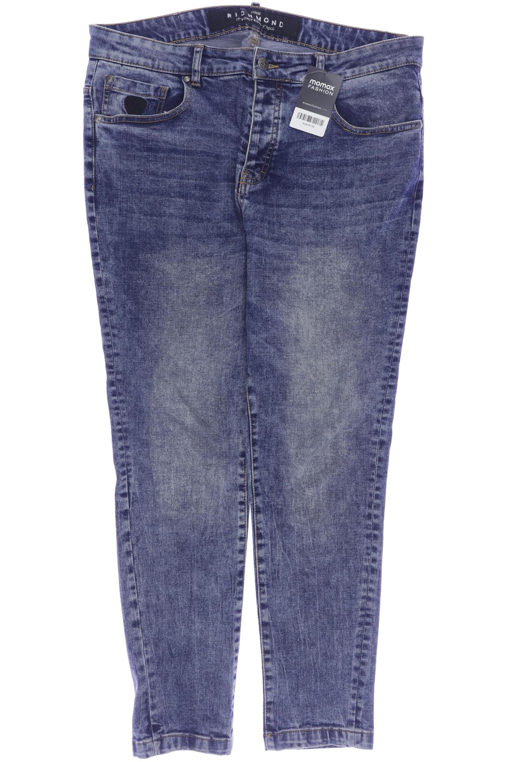 

John Richmond Herren Jeans, blau, Gr. 38