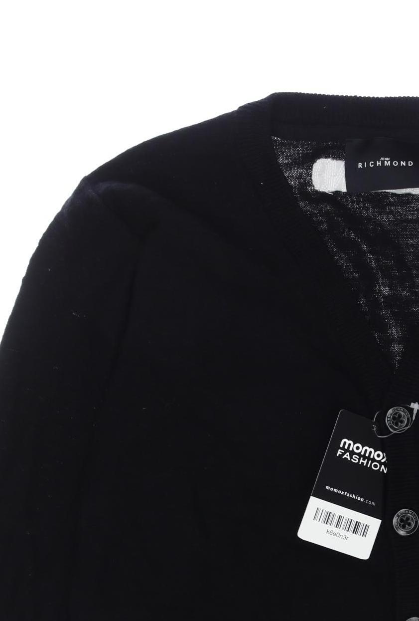 Thumbnail - John Richmond Jungen Strickjacke, schwarz, Gr. 164