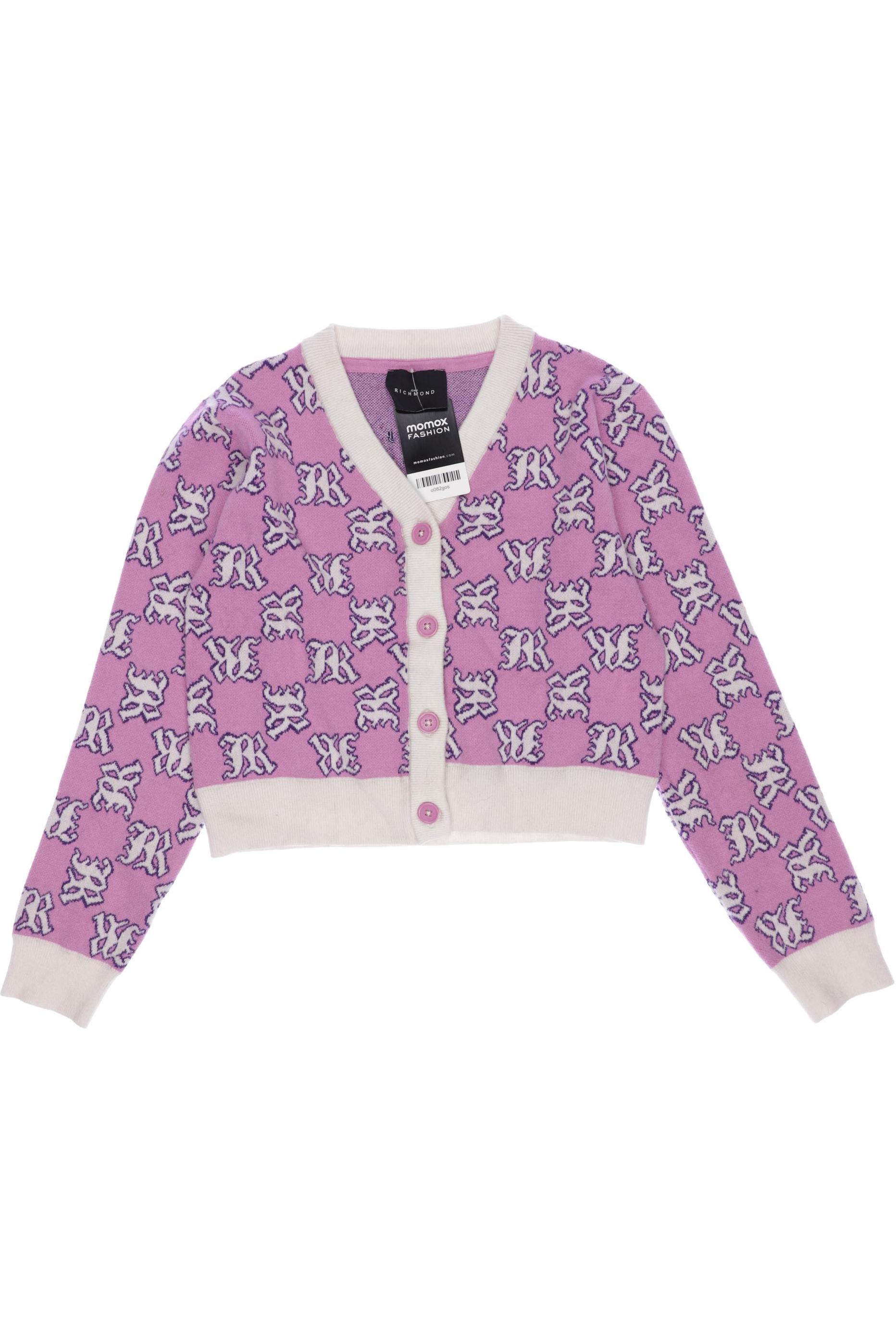 

John Richmond Damen Strickjacke, pink, Gr. 16