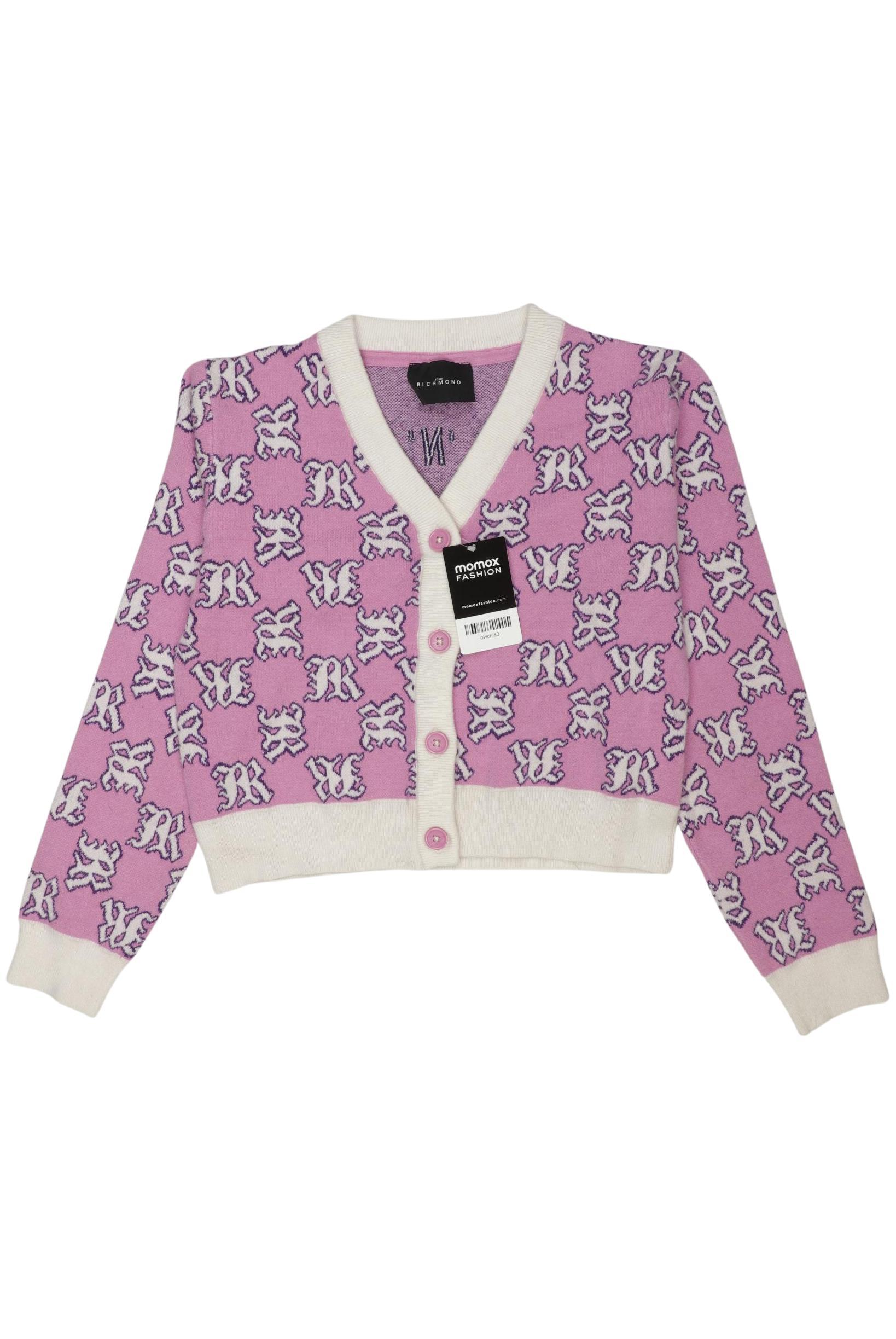 

John Richmond Damen Strickjacke, pink, Gr. 16