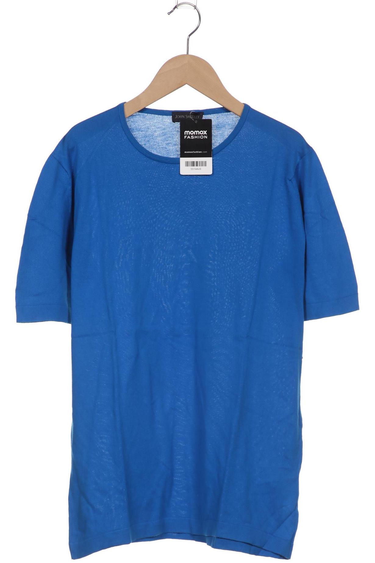 

John Smedley Damen Pullover, blau