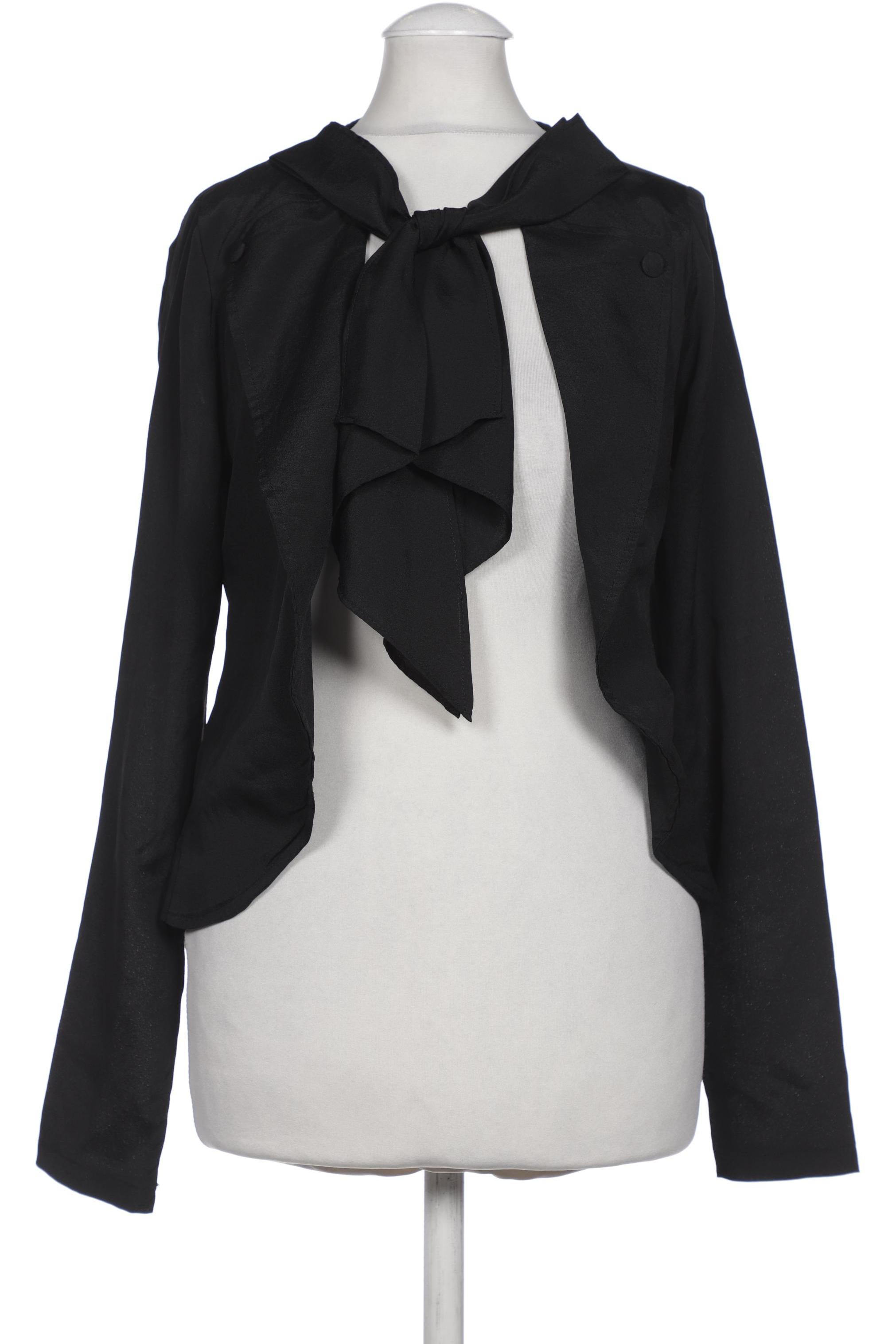 

John Smedley Damen Blazer, schwarz, Gr. 34