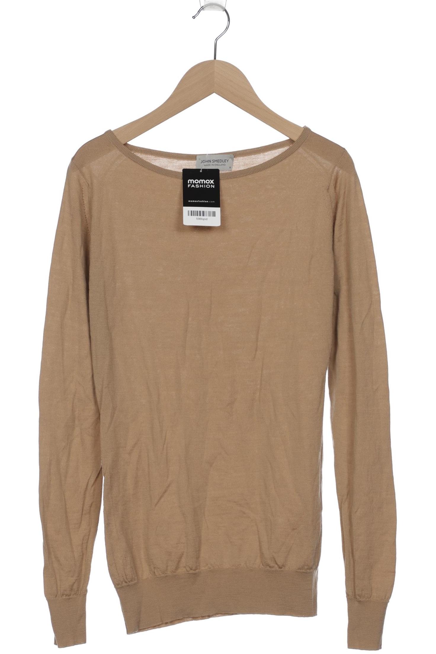 

John Smedley Damen Pullover, beige, Gr. 38