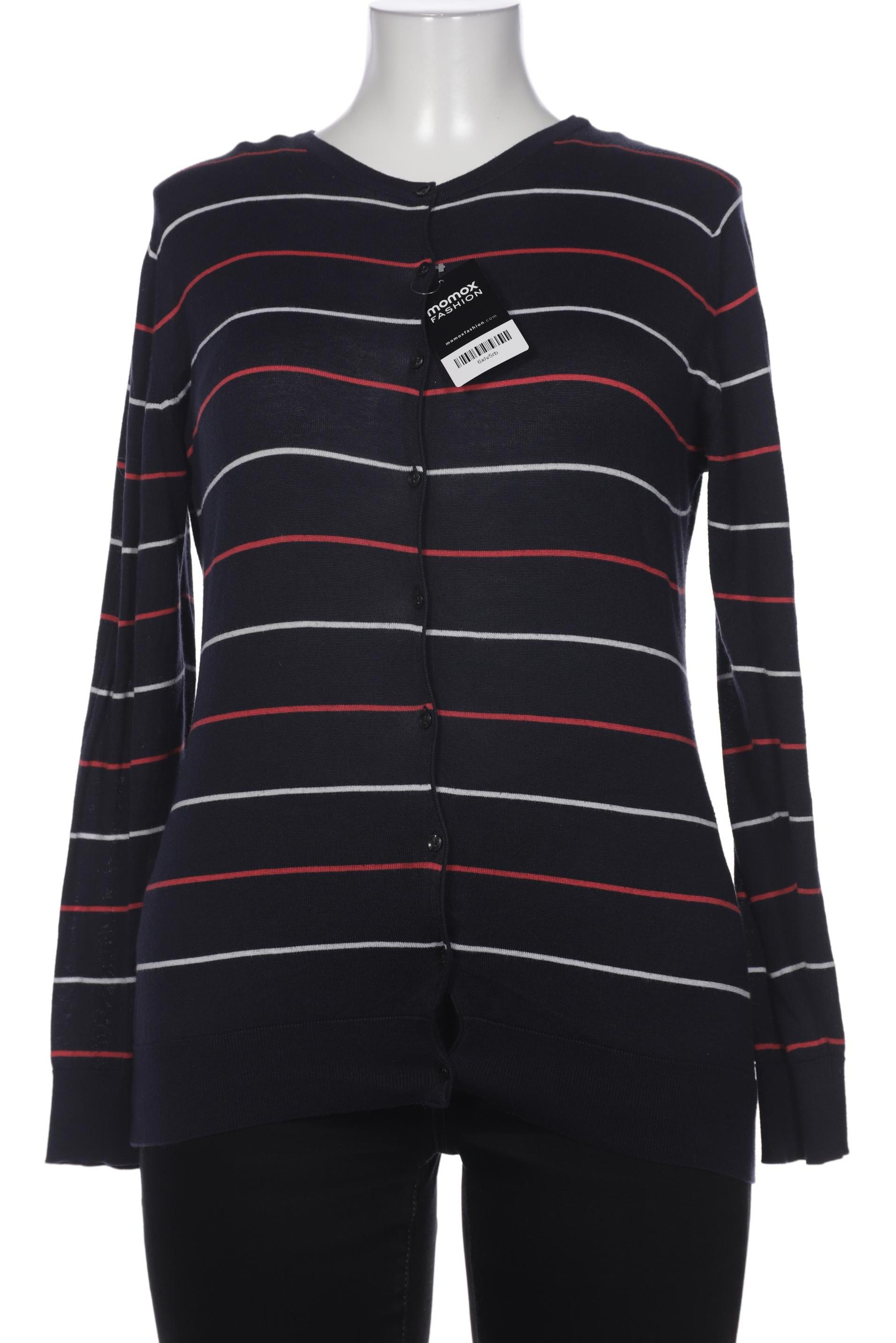 

John Smedley Damen Strickjacke, marineblau, Gr. 44