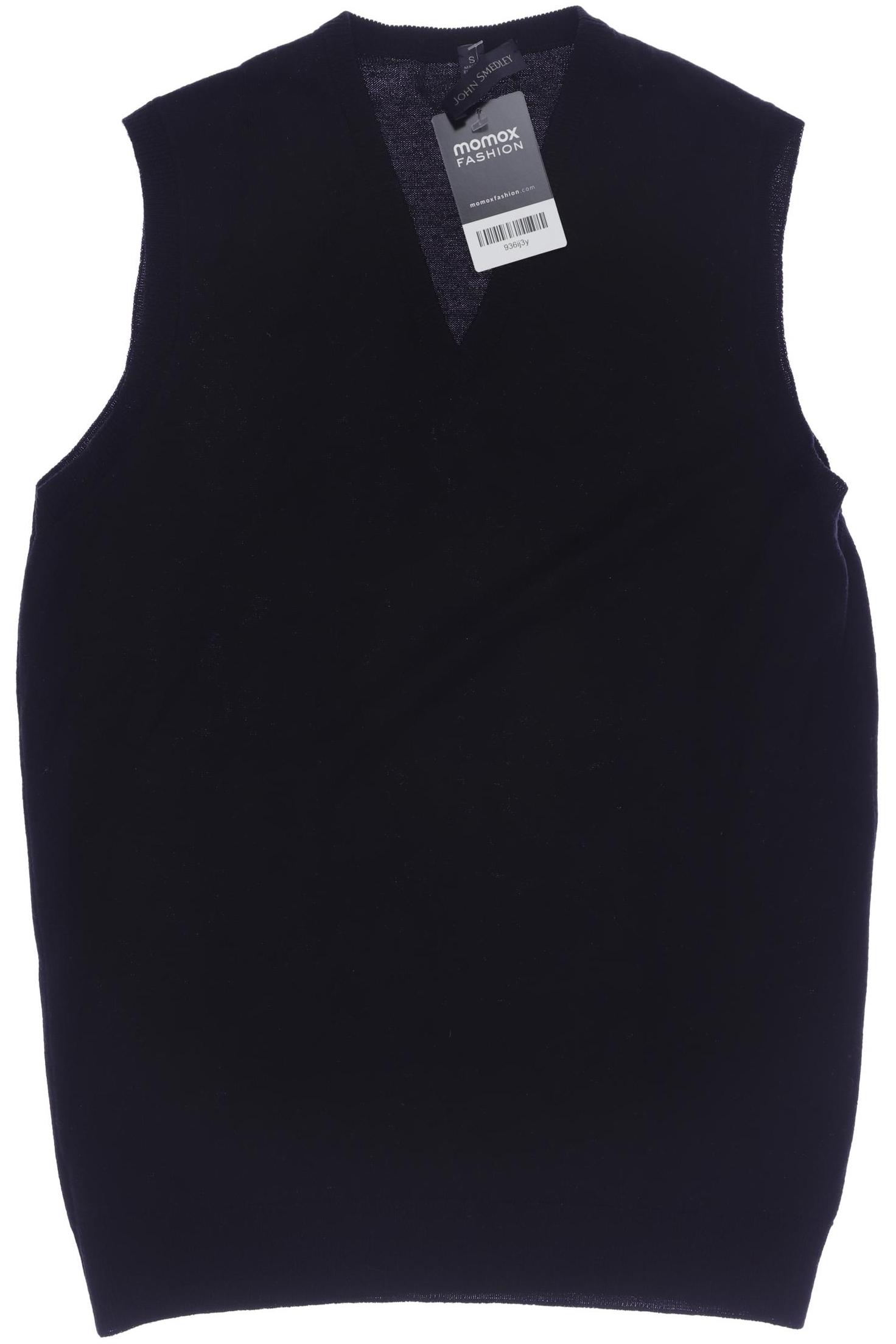 

John Smedley Damen Pullover, schwarz, Gr. 36