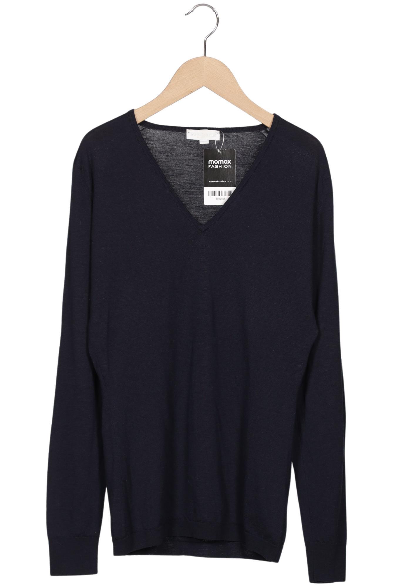 

John Smedley Damen Pullover, marineblau, Gr. 38