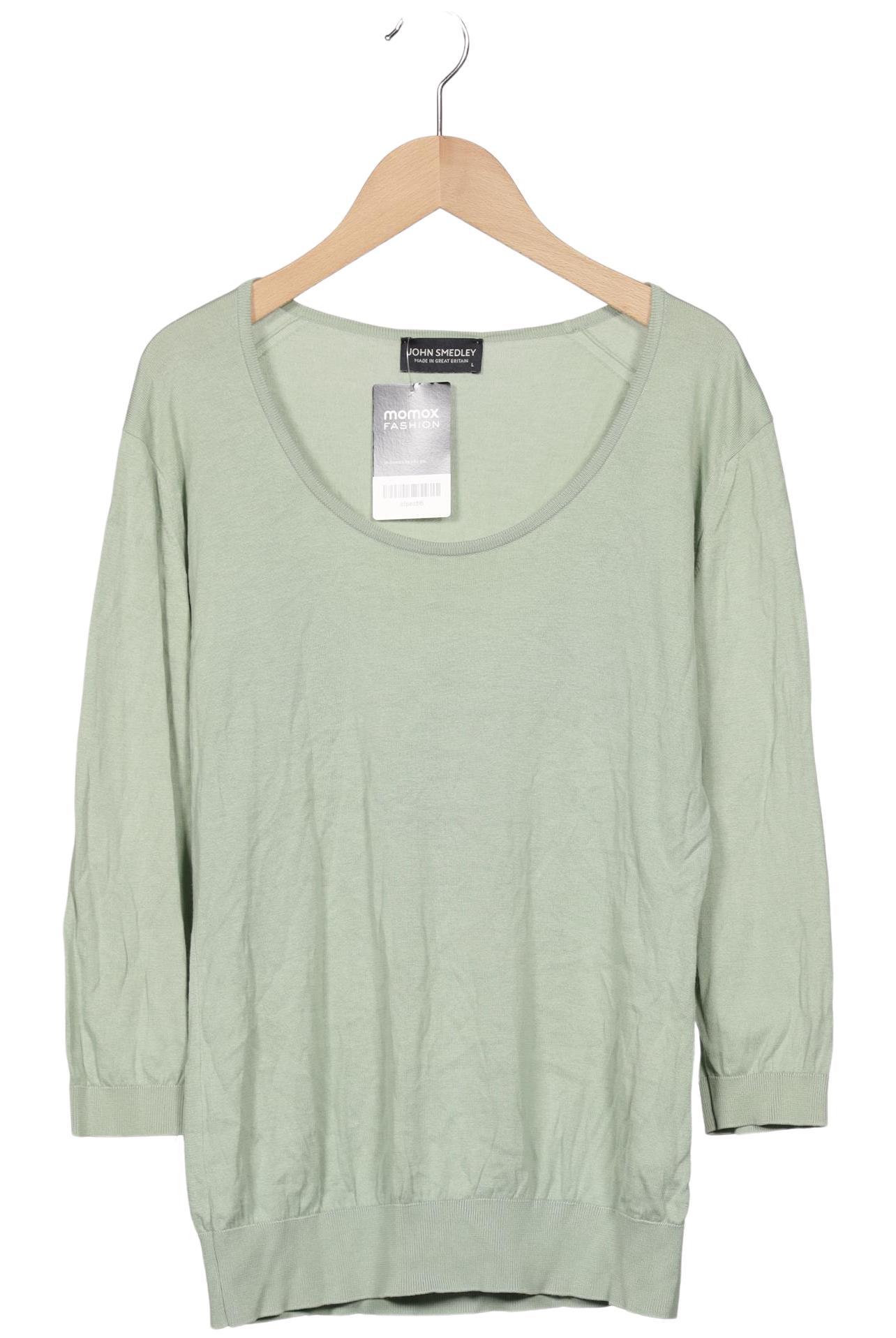 

John Smedley Damen Pullover, hellgrün, Gr. 42