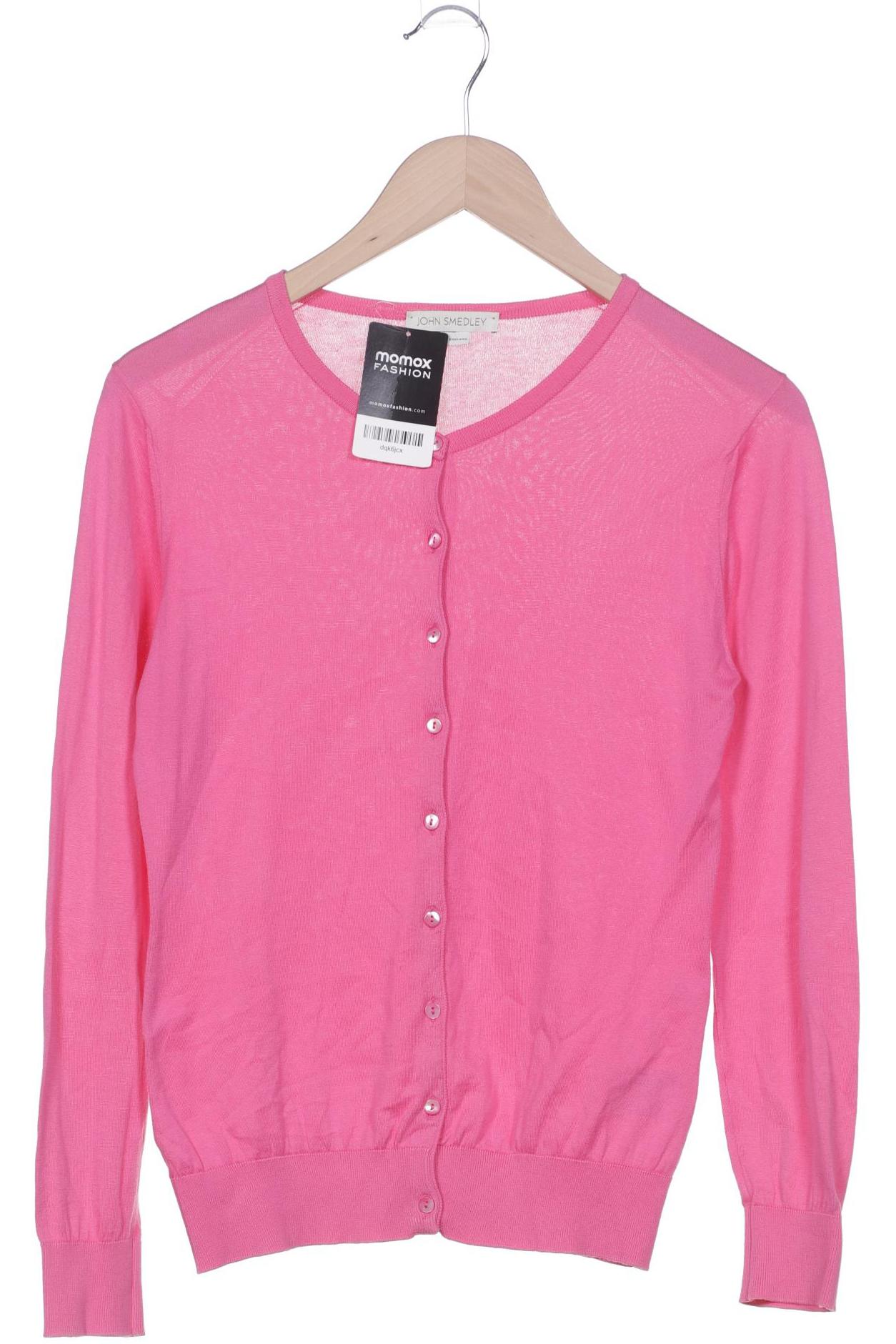 

John Smedley Damen Strickjacke, pink, Gr. 38