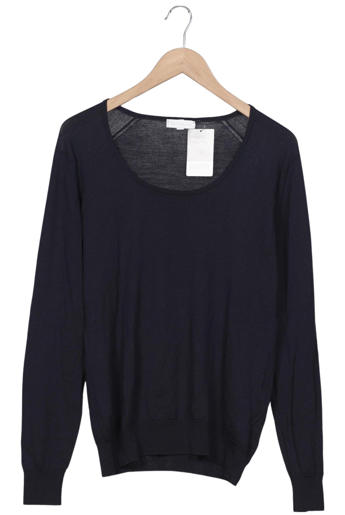 

John Smedley Damen Pullover, marineblau, Gr. 46