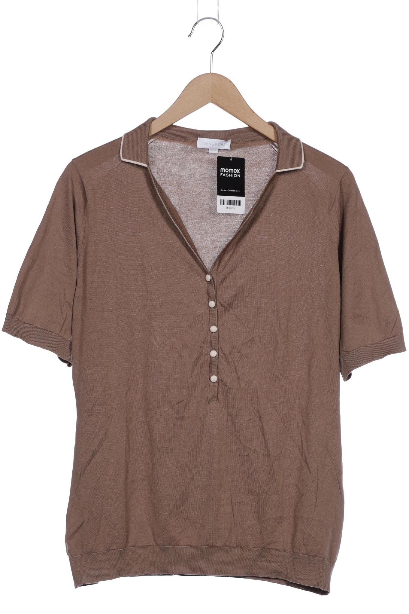 

John Smedley Damen Pullover, braun, Gr. 46