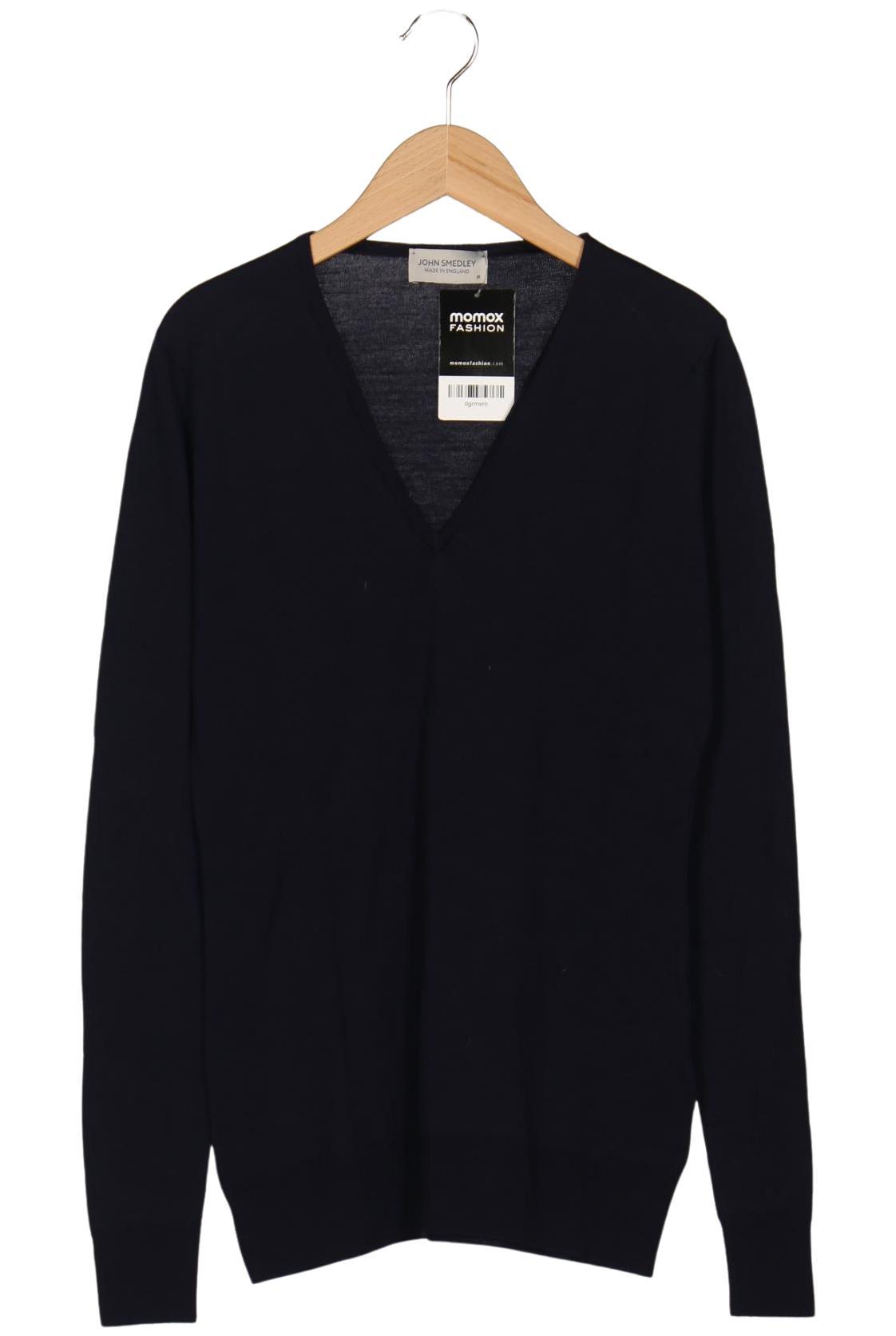 

John Smedley Damen Pullover, marineblau, Gr. 38