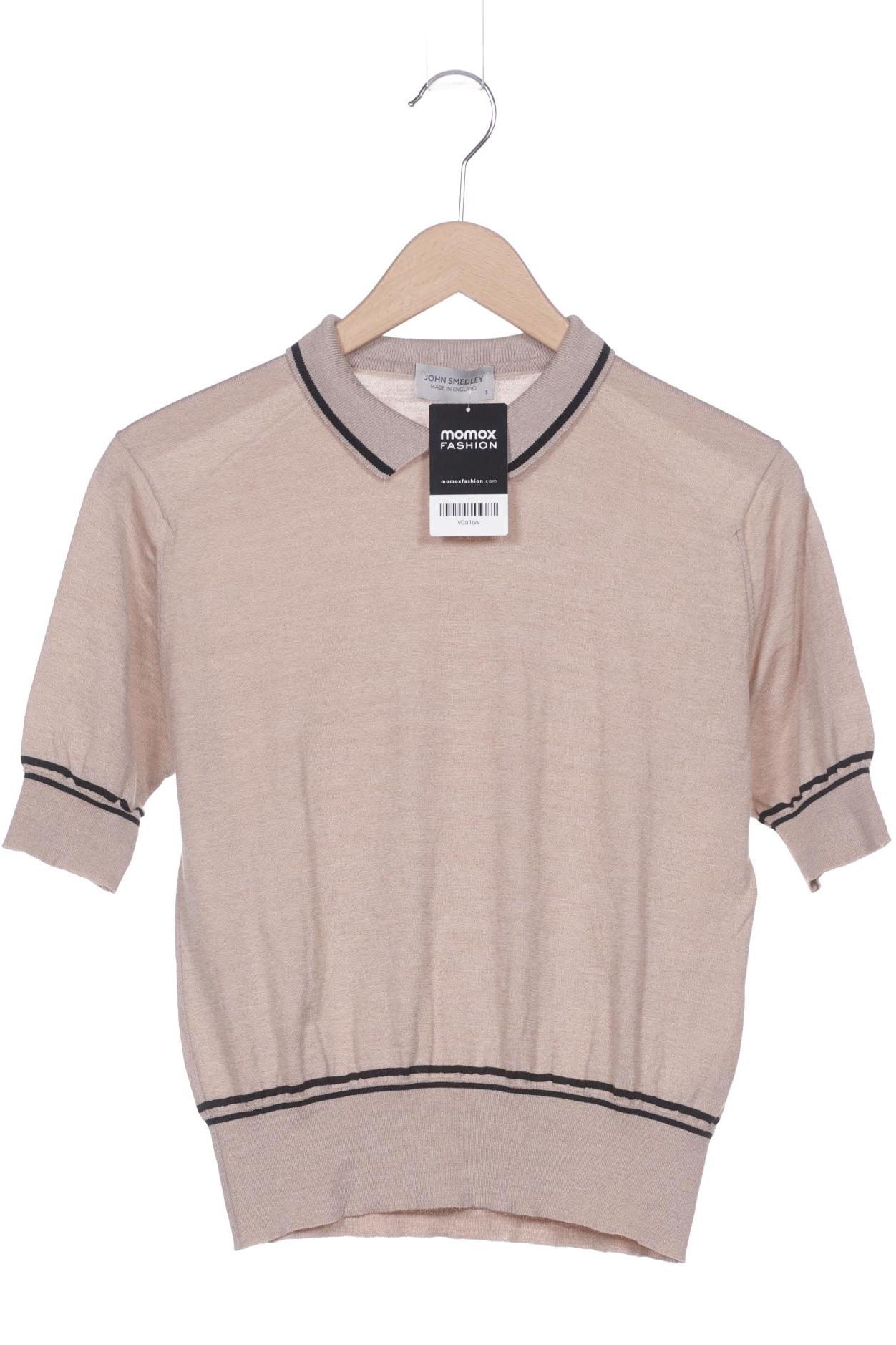 

John Smedley Damen Pullover, beige, Gr. 36