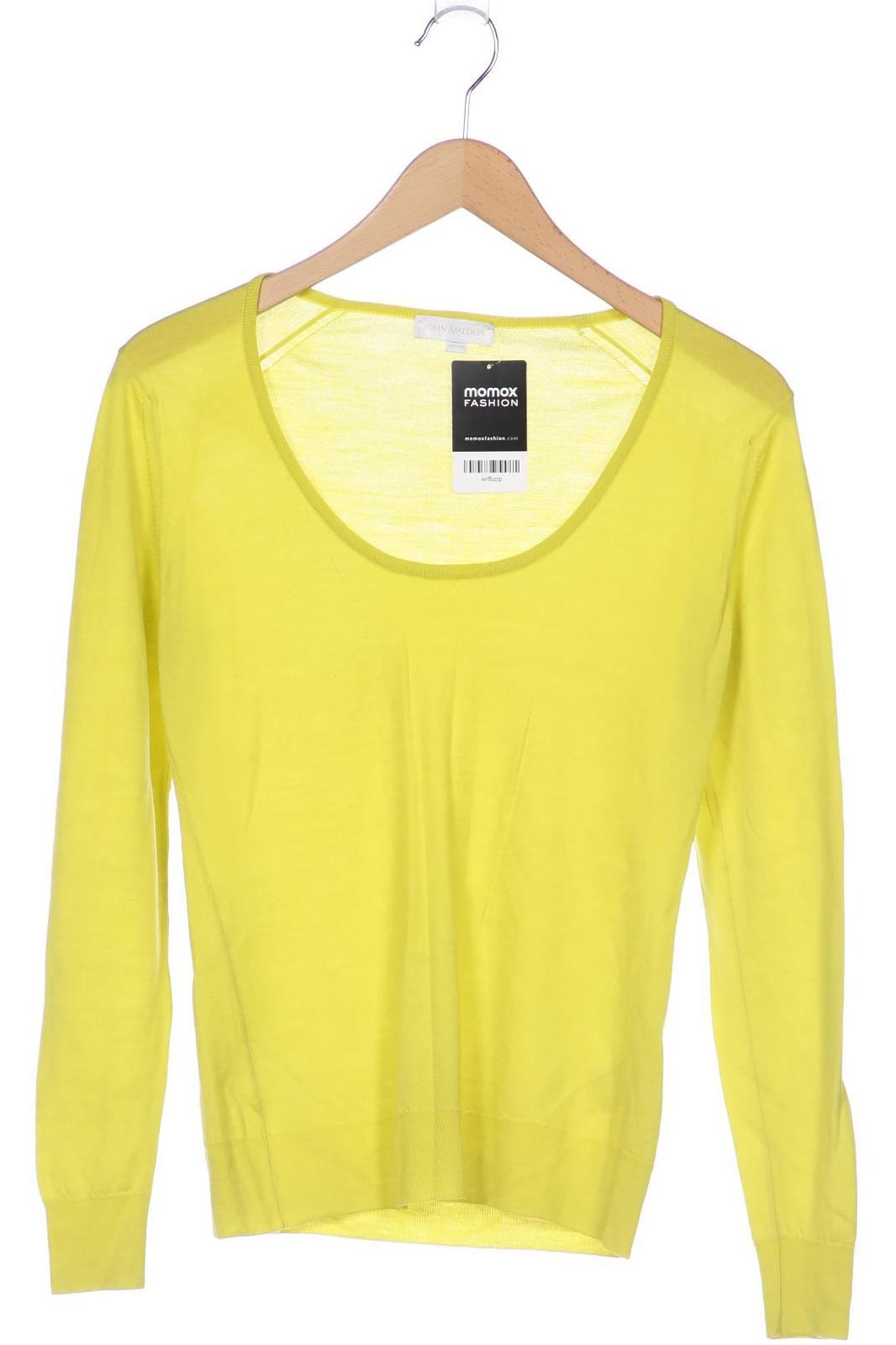 

John Smedley Damen Pullover, gelb