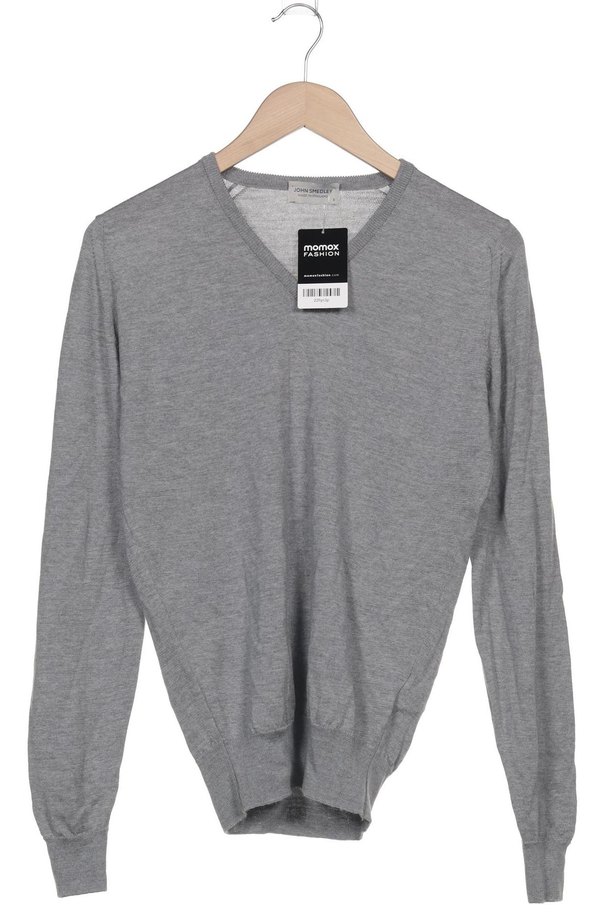 

John Smedley Herren Pullover, grau, Gr. 46