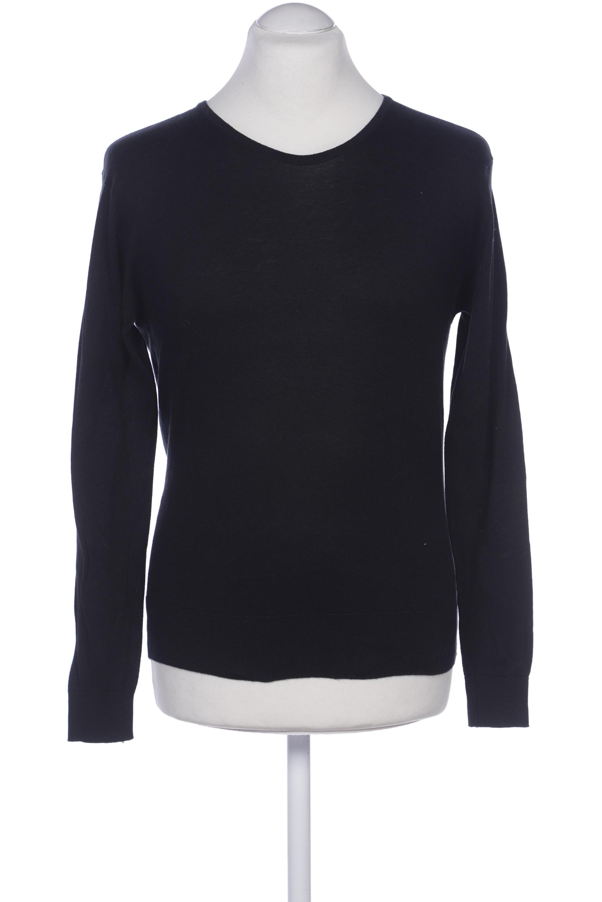 

John Smedley Herren Pullover, schwarz, Gr. 46