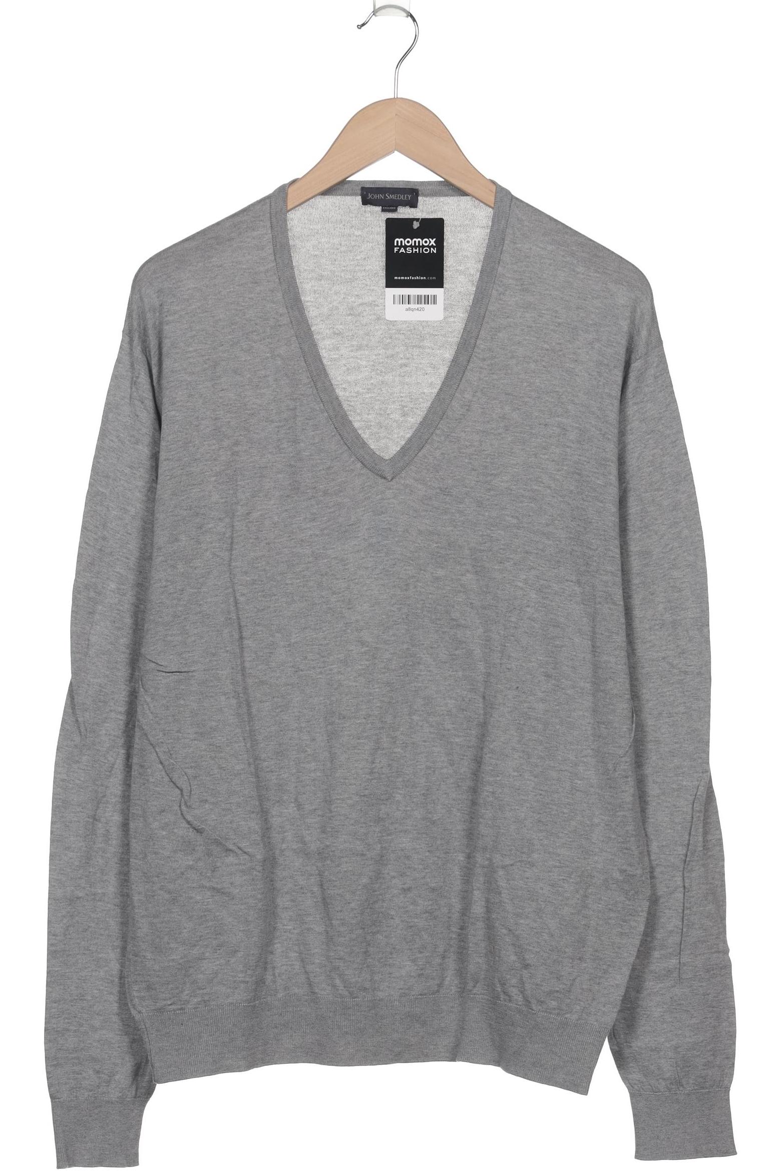

John Smedley Herren Pullover, grau, Gr. 54