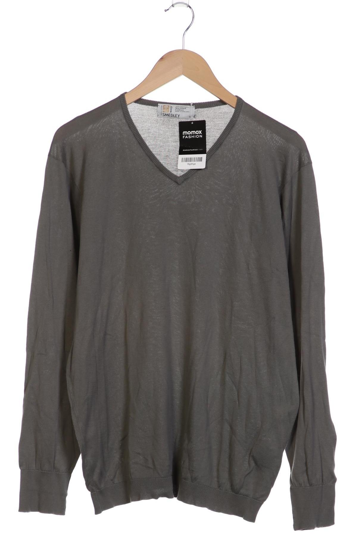 

John Smedley Herren Pullover, grau, Gr. 54