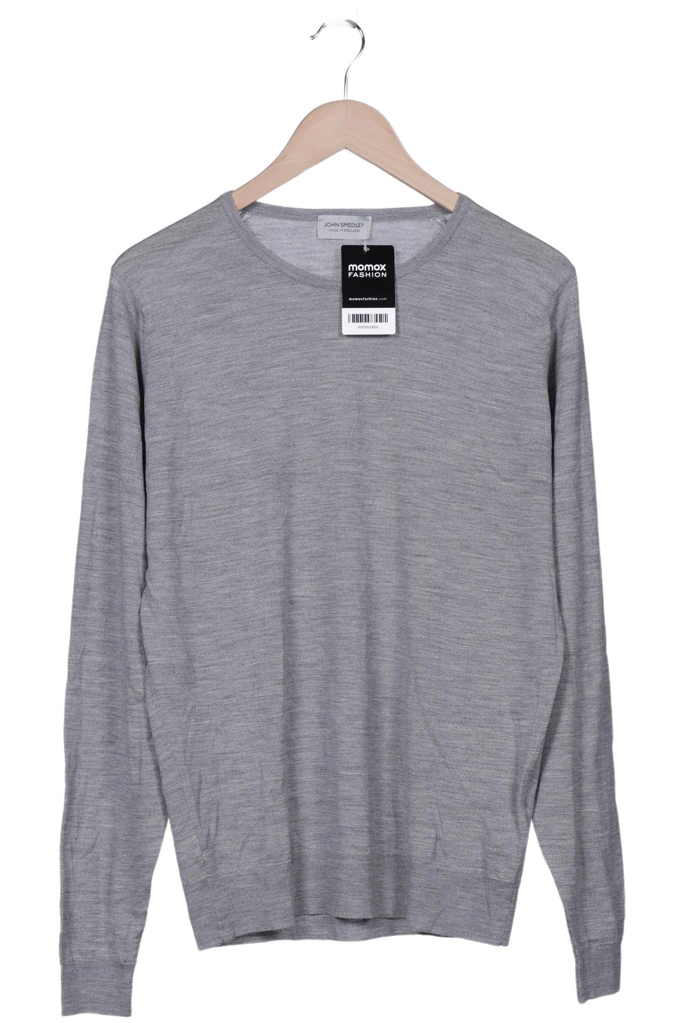 

John Smedley Herren Pullover, grau, Gr. 52