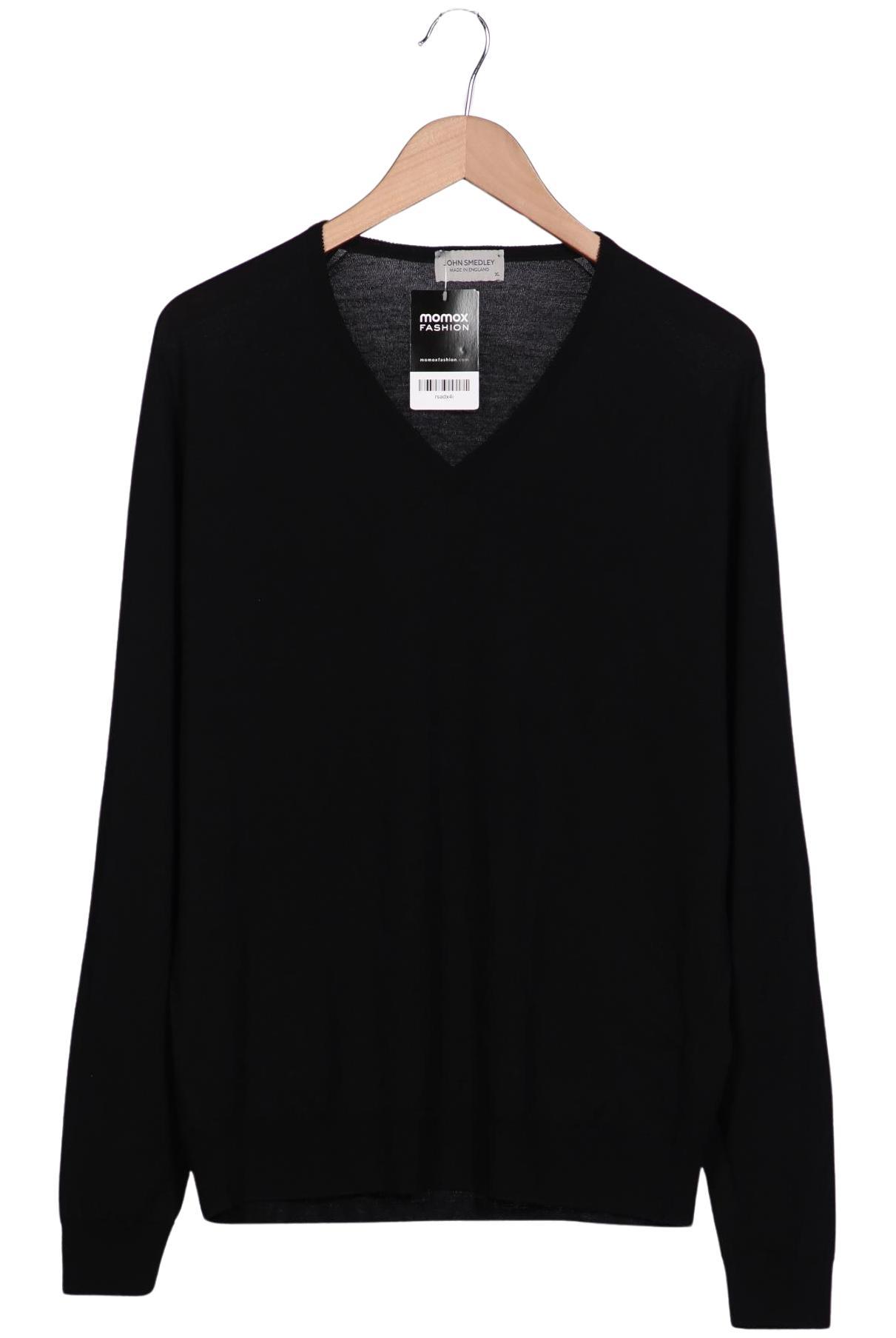 

John Smedley Herren Pullover, schwarz, Gr. 54