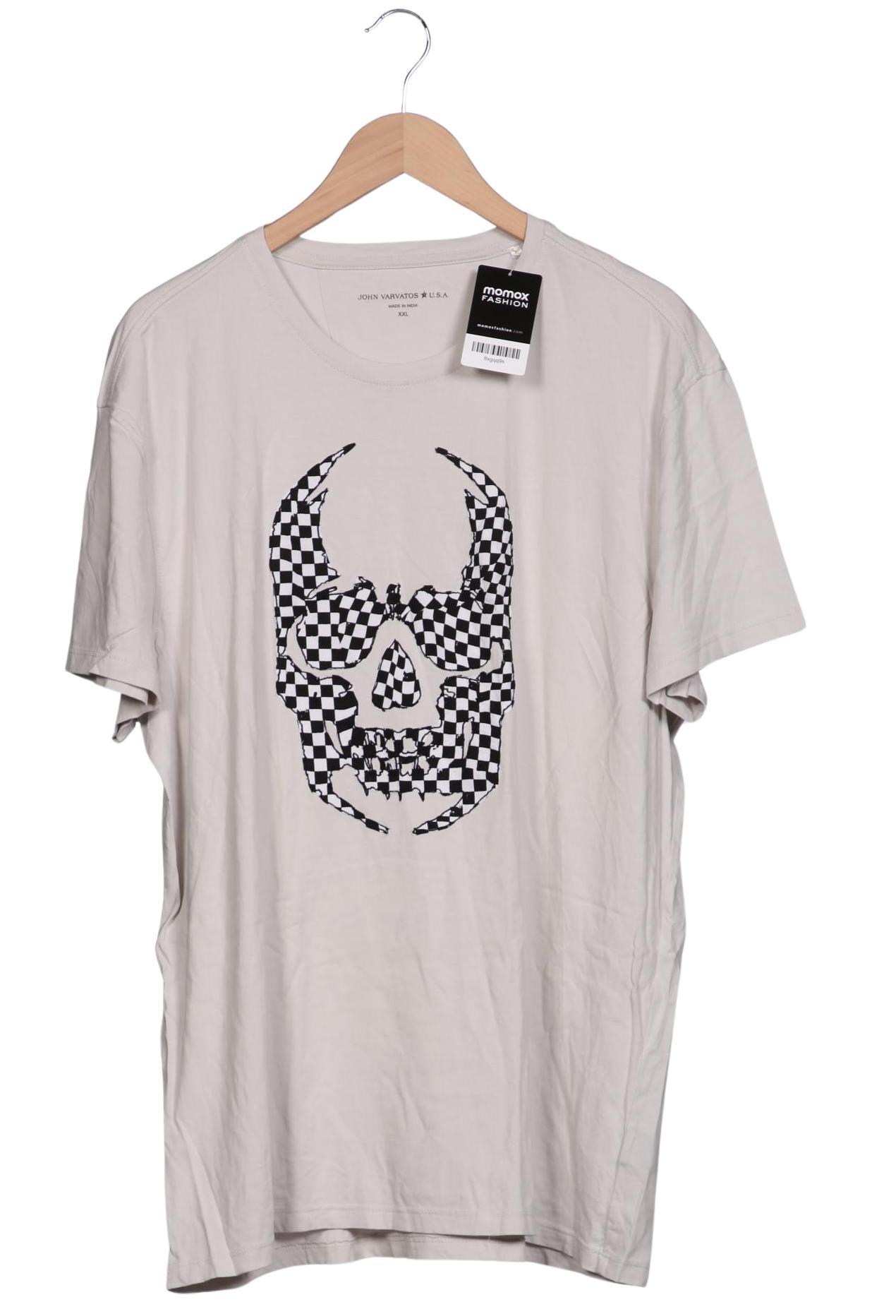 

John Varvatos Herren T-Shirt, grau, Gr. 56