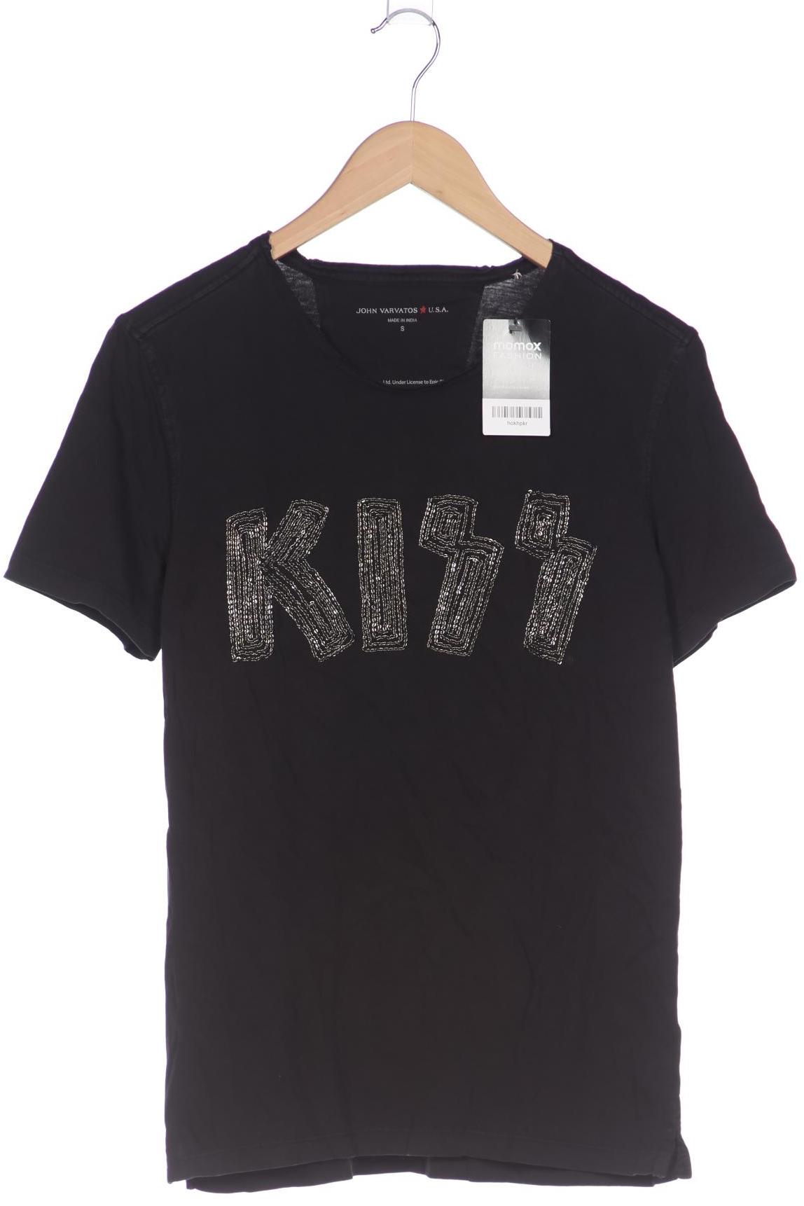 

John Varvatos Herren T-Shirt, schwarz, Gr. 46