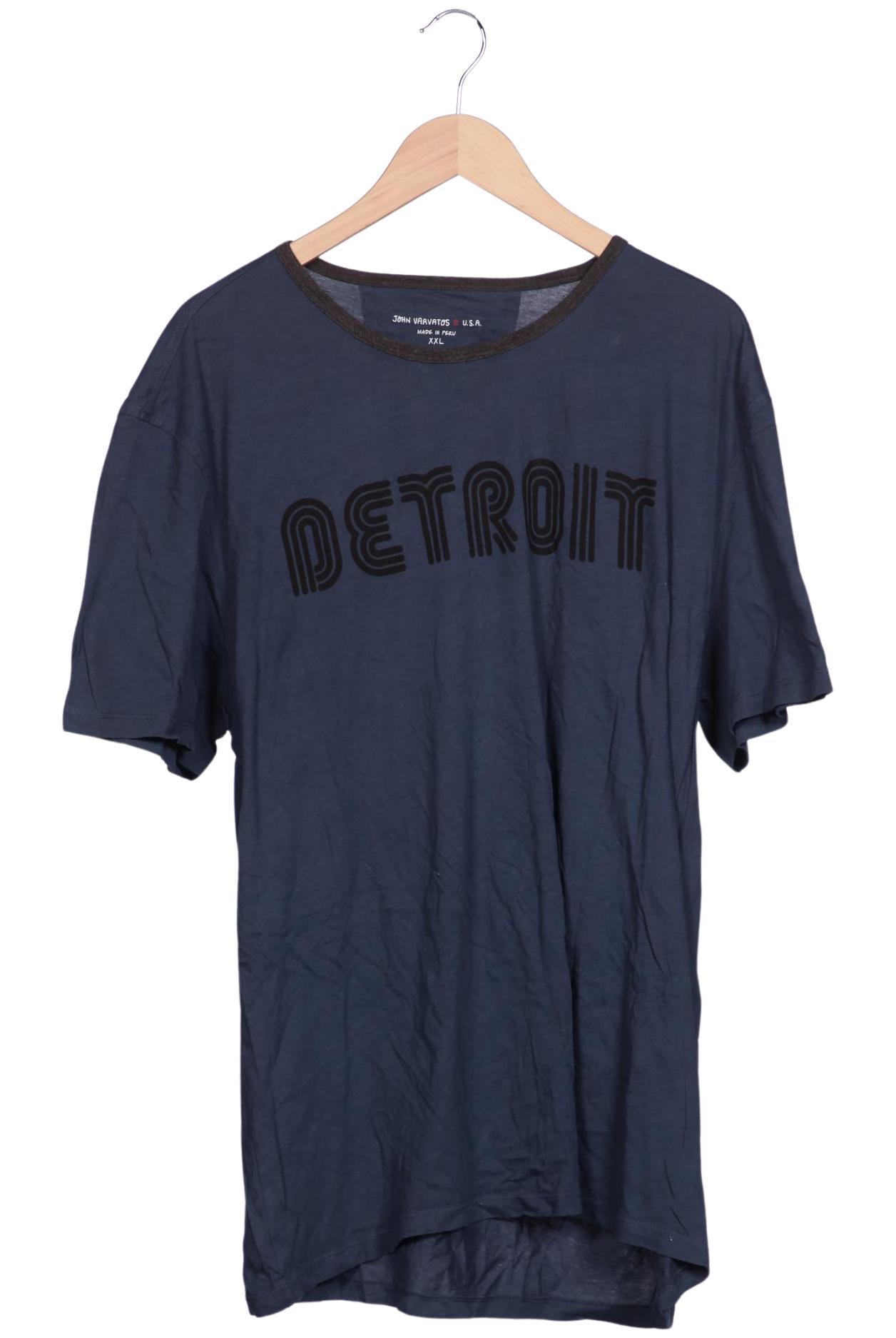 Thumbnail - John Varvatos Herren T-Shirt, marineblau, Gr. 56