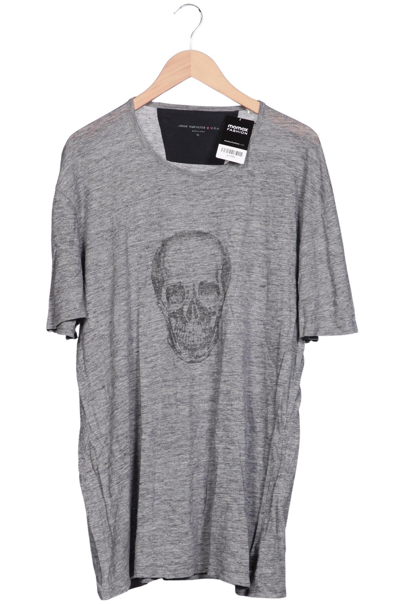 

John Varvatos Herren T-Shirt, grau, Gr. 54