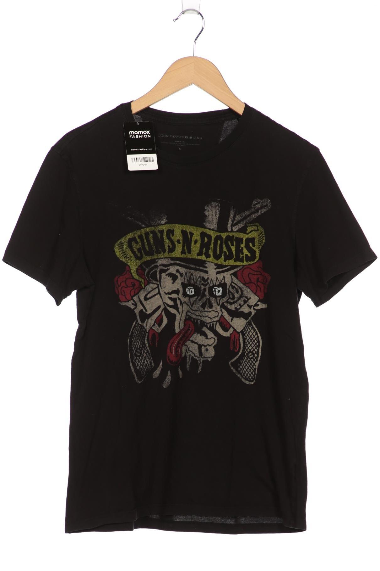 

John Varvatos Herren T-Shirt, schwarz, Gr. 48