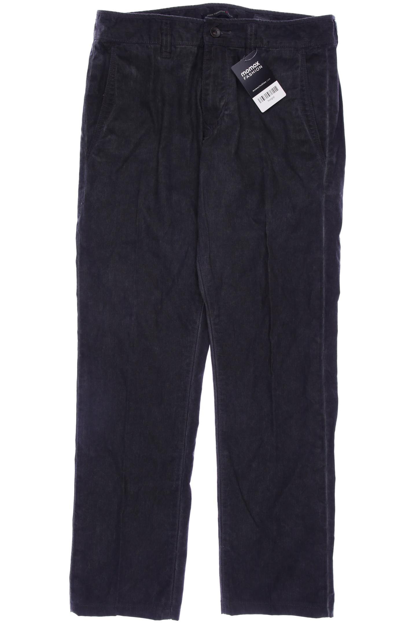 

John Varvatos Herren Stoffhose, grau